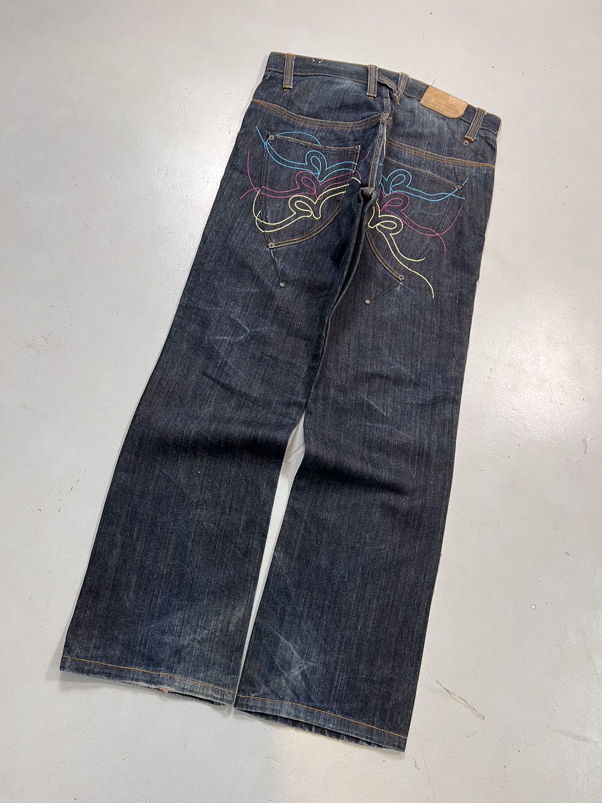 Vintage Vintage rocawear baggy fit denim Size US 34 / EU 50 - 1 Thumbnail