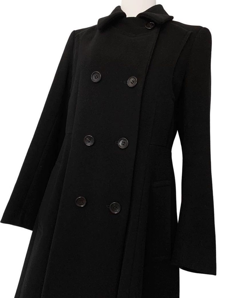Comme des Garcons Comme des Garcons Umbrella swing waist woolen coat coat co Size S / US 4 / IT 40 - 2 Thumbnail