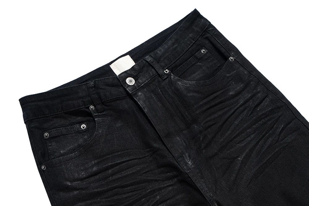 Designer × Jean Streetwear Baggy Casual Flare Pants Size US 33 - 3 Thumbnail