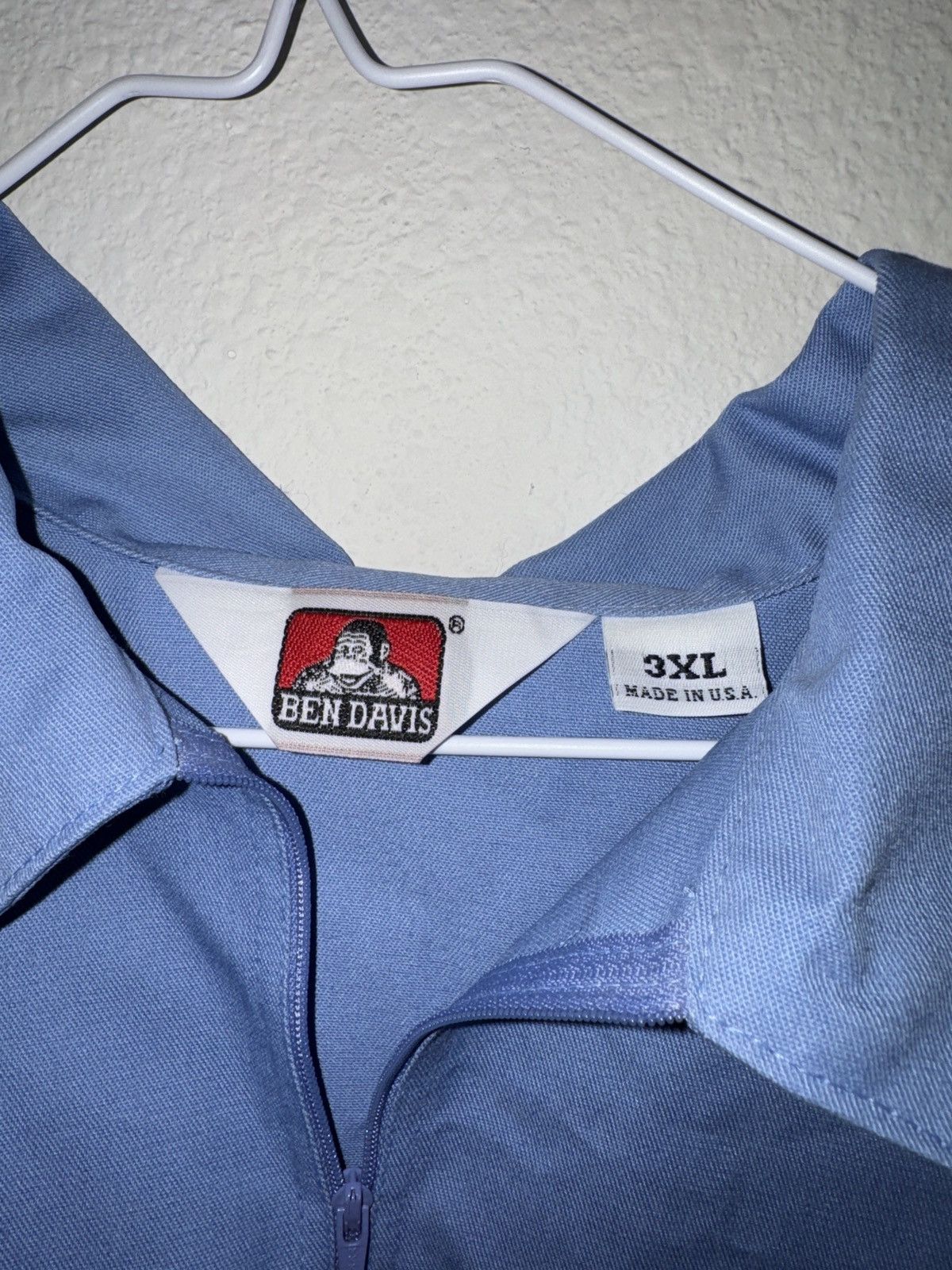 Ben Davis Ben Davis Baby Blue Shirt Size US XXL / EU 58 / 5 - 2 Thumbnail