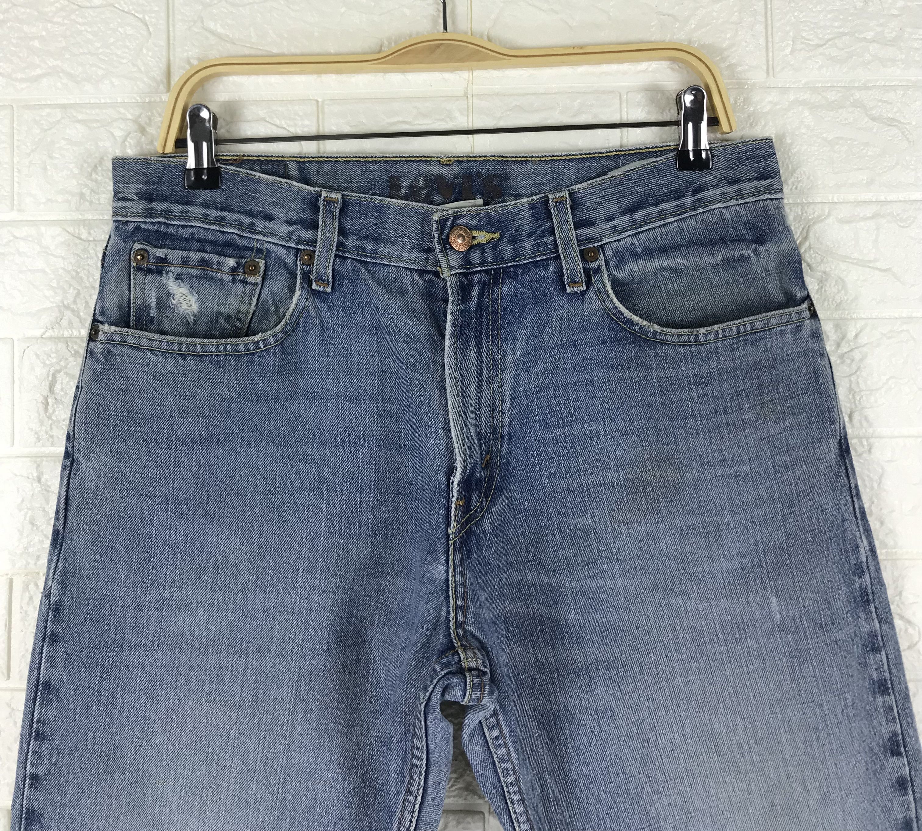 Levi's Vintage Levi's 527 Flare Jeans Distressed Denim Size US 32 / EU 48 - 2 Thumbnail