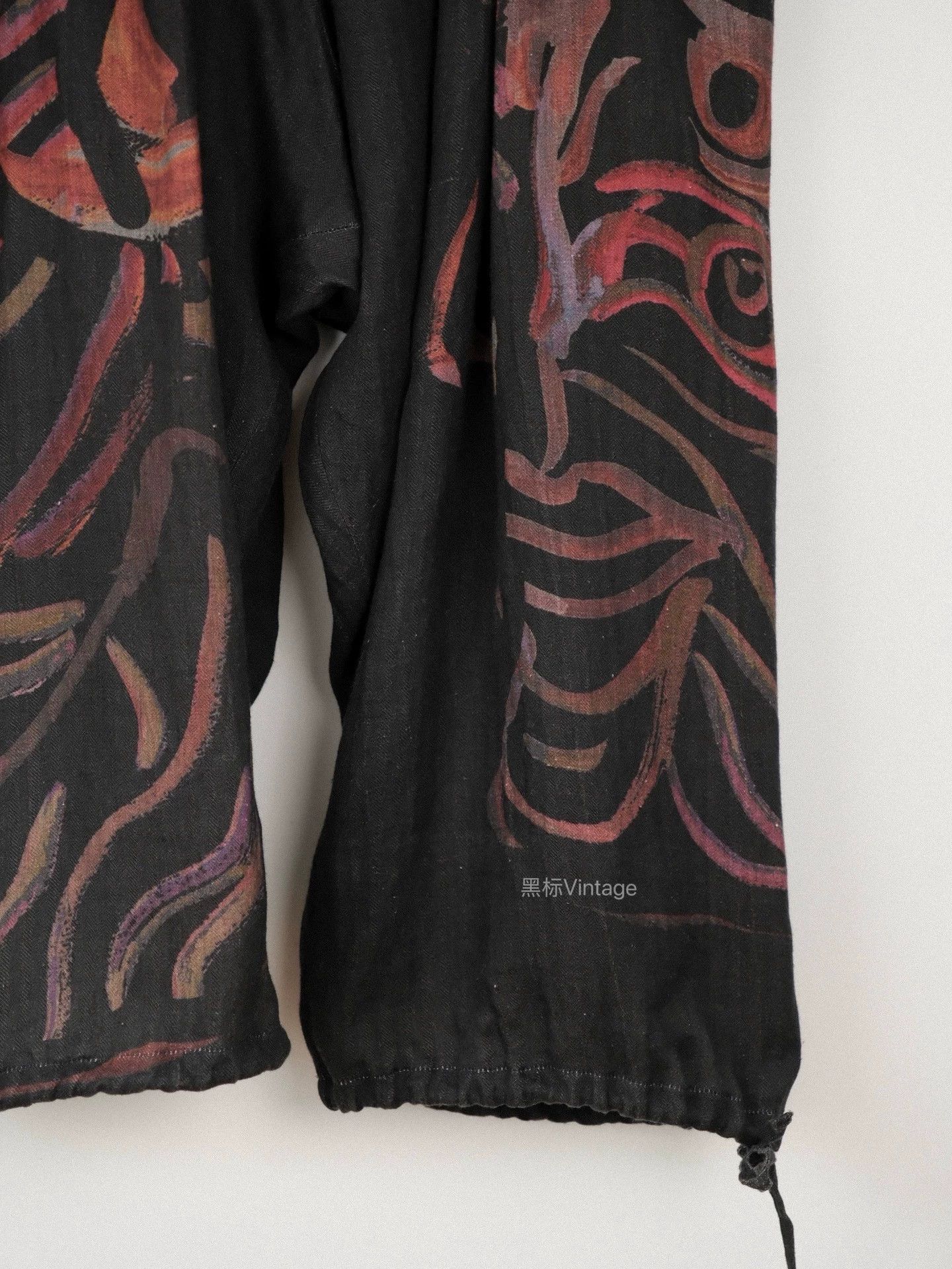 Yohji Yamamoto Yohji Yamamoto 20SS Vtg Linen Prntd Balloon Pants Size US 32 / EU 48 - 7 Thumbnail