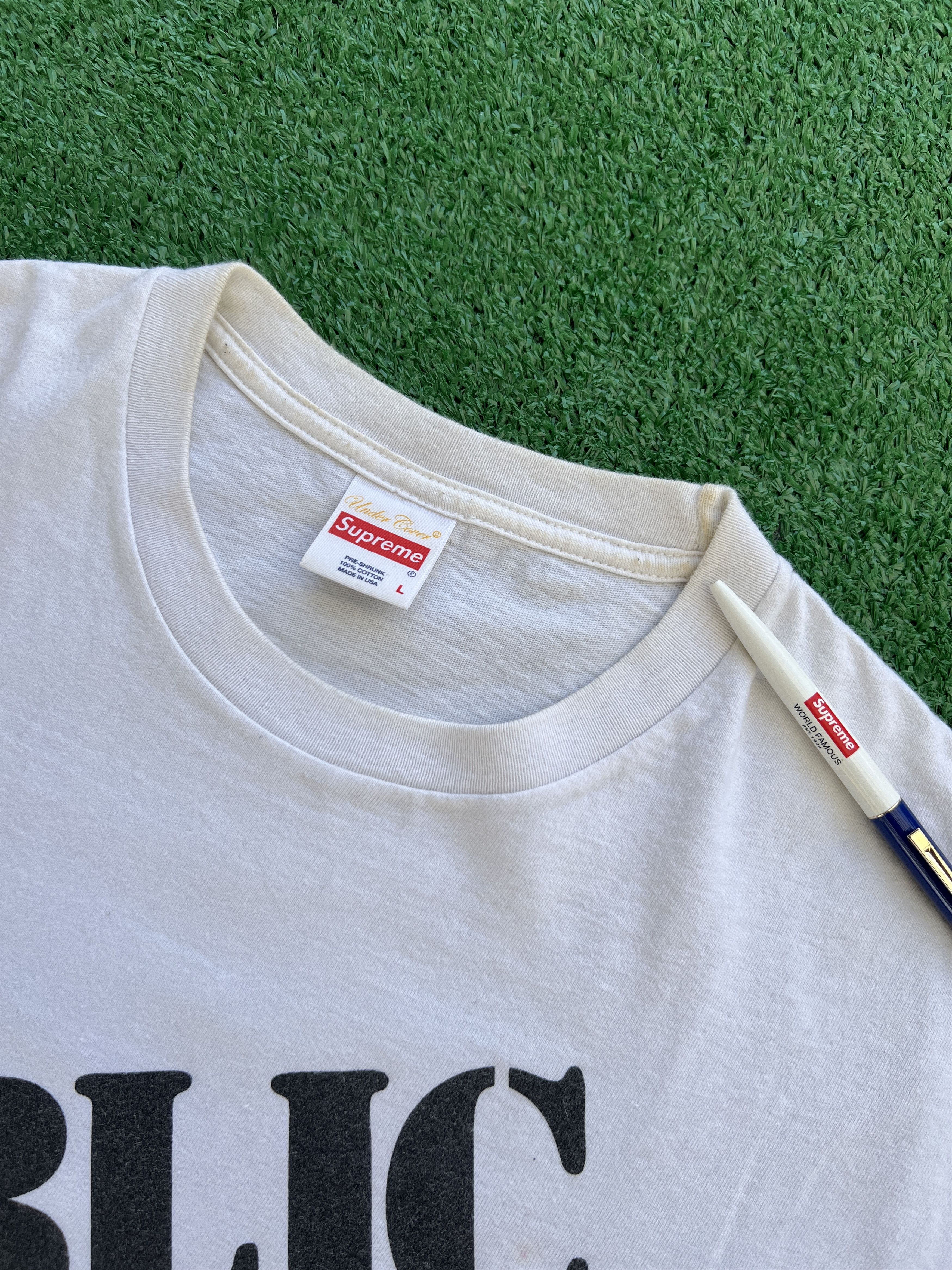 Public Enemy × Supreme × Undercover Supreme Undercover Public Enemy Tee SS18 Size US L / EU 52-54 / 3 - 9 Thumbnail