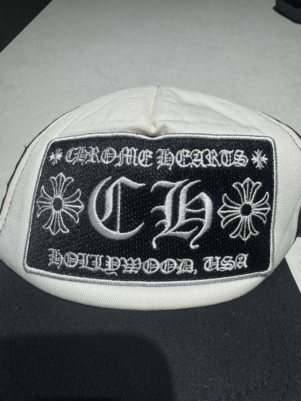 Chrome Hearts Chrome Hearts CH Trucker Hat Size ONE SIZE - 2 Thumbnail
