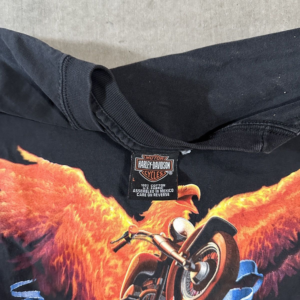 Harley Davidson × Vintage Harley Davidson 90s Untamed Spirit Size Large Boise Idaho Size US L / EU 52-54 / 3 - 4 Thumbnail
