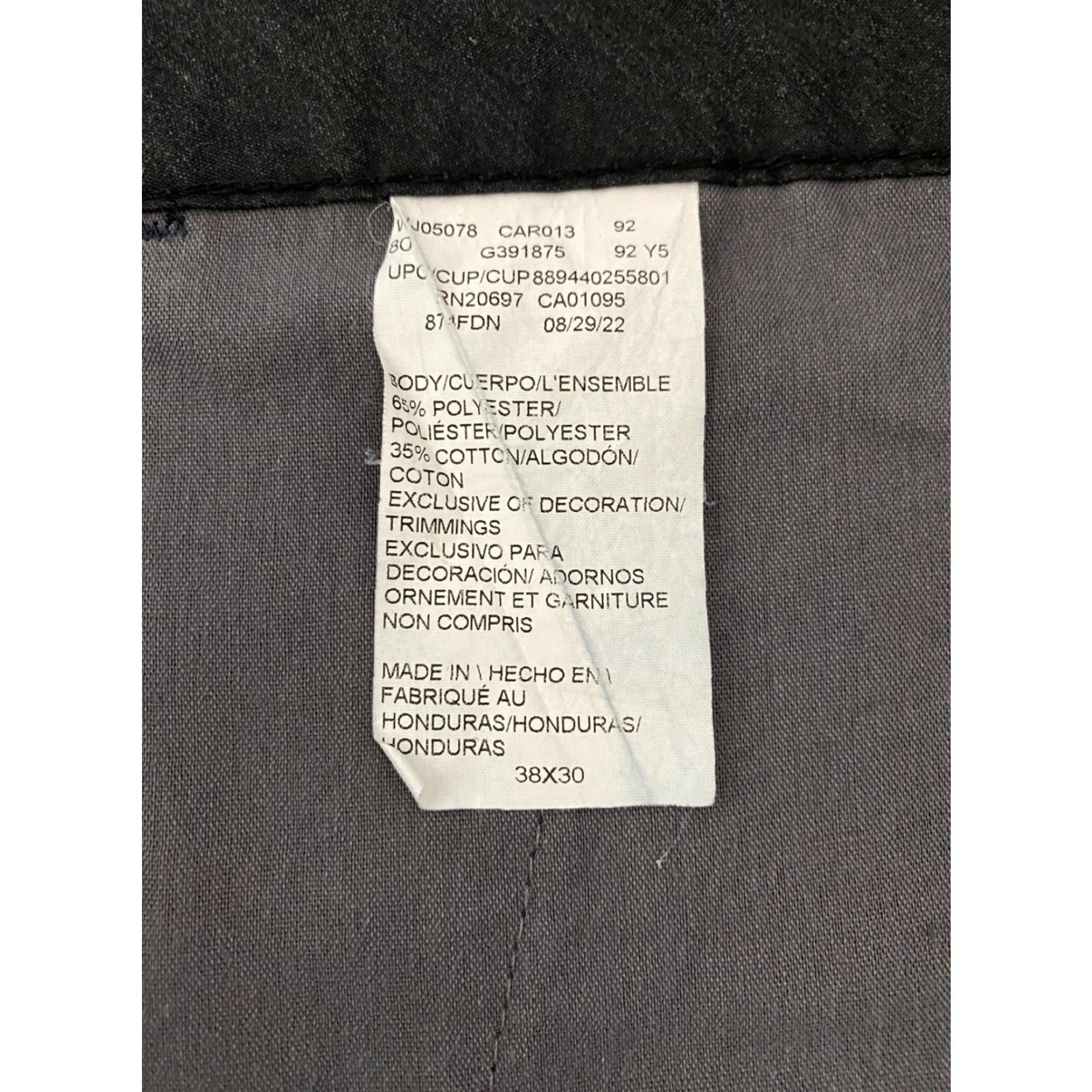 Dickies Dickies 874 Flex Original Fit Work Pants Mens Size 37×29 Dark Navy Blue Dickies 874 Size US 37 - 5 Thumbnail