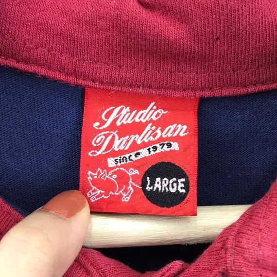 Studio D'Artisan Vtg STUDIO D’ARTISAN JAPAN Bowling Team Polo Tee Shirt Pigs Size L / US 10 / IT 46 - 7 Thumbnail