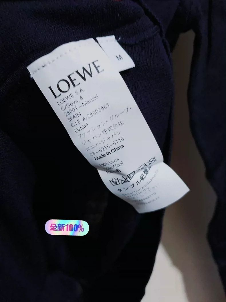 Other LOEWE Blue and black round neck sweater Size M / US 6-8 / IT 42-44 - 4 Thumbnail