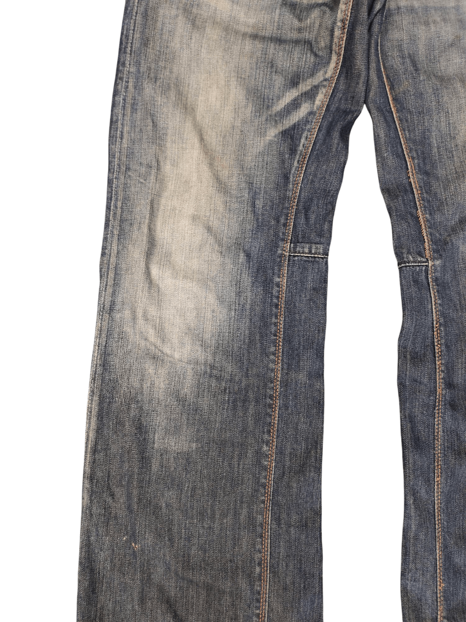 Pepe Jeans Loose Jeans Pepe Jeans Clawmark Distress Faded Wide Leg Size US 31 - 5 Thumbnail