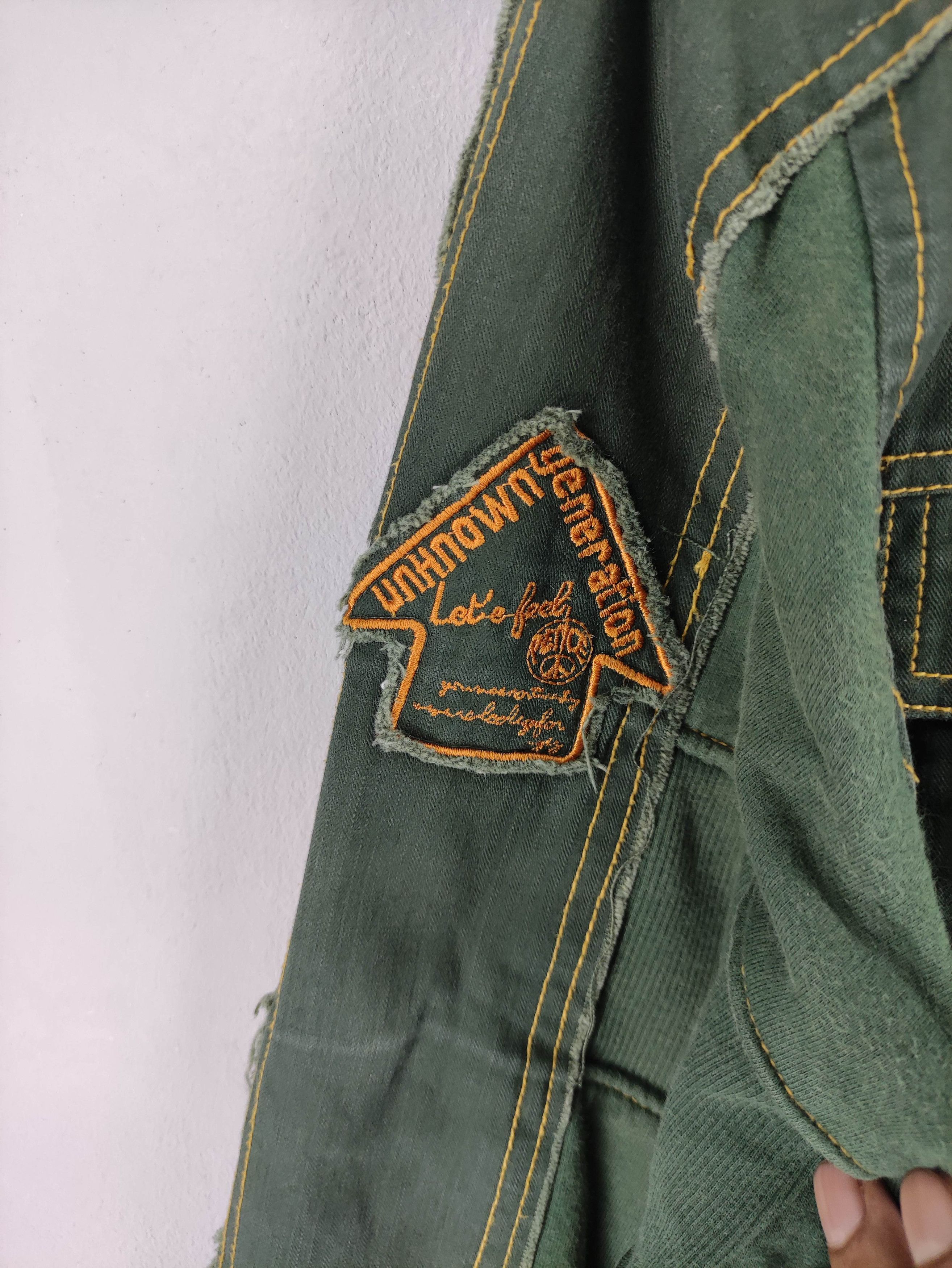 Vintage Vintage Ugiz Retro Distressed Green Jacket Size US M / EU 48-50 / 2 - 2 Thumbnail