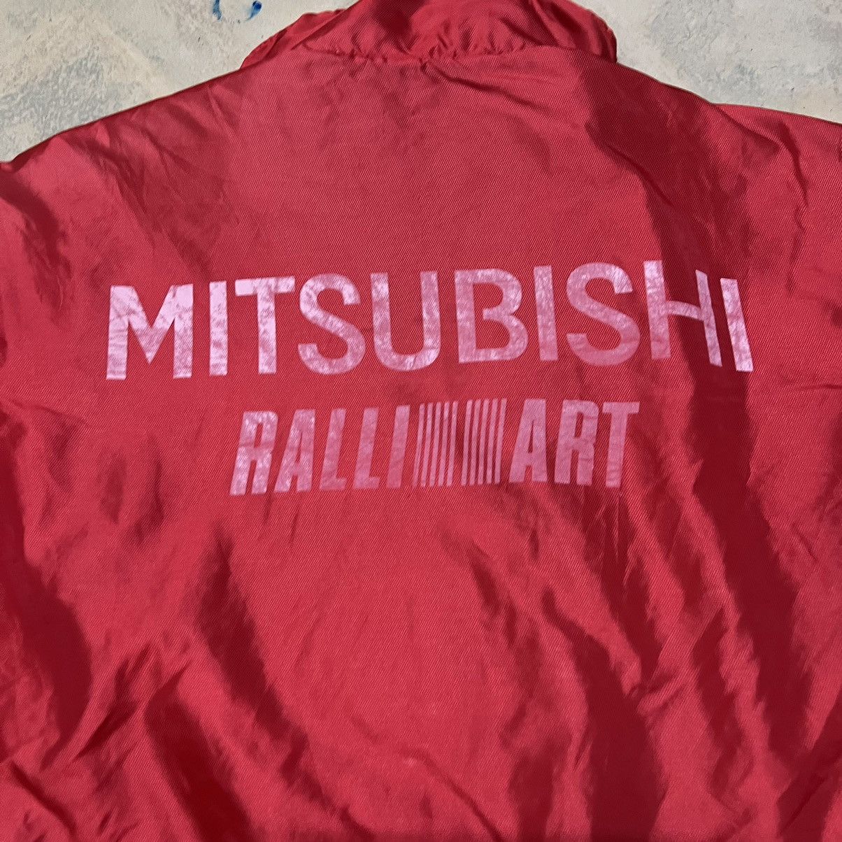 Japanese Brand Vintage Mitsubishi Ralliart Racing Jacket Big Logo Size US L / EU 52-54 / 3 - 22 Thumbnail