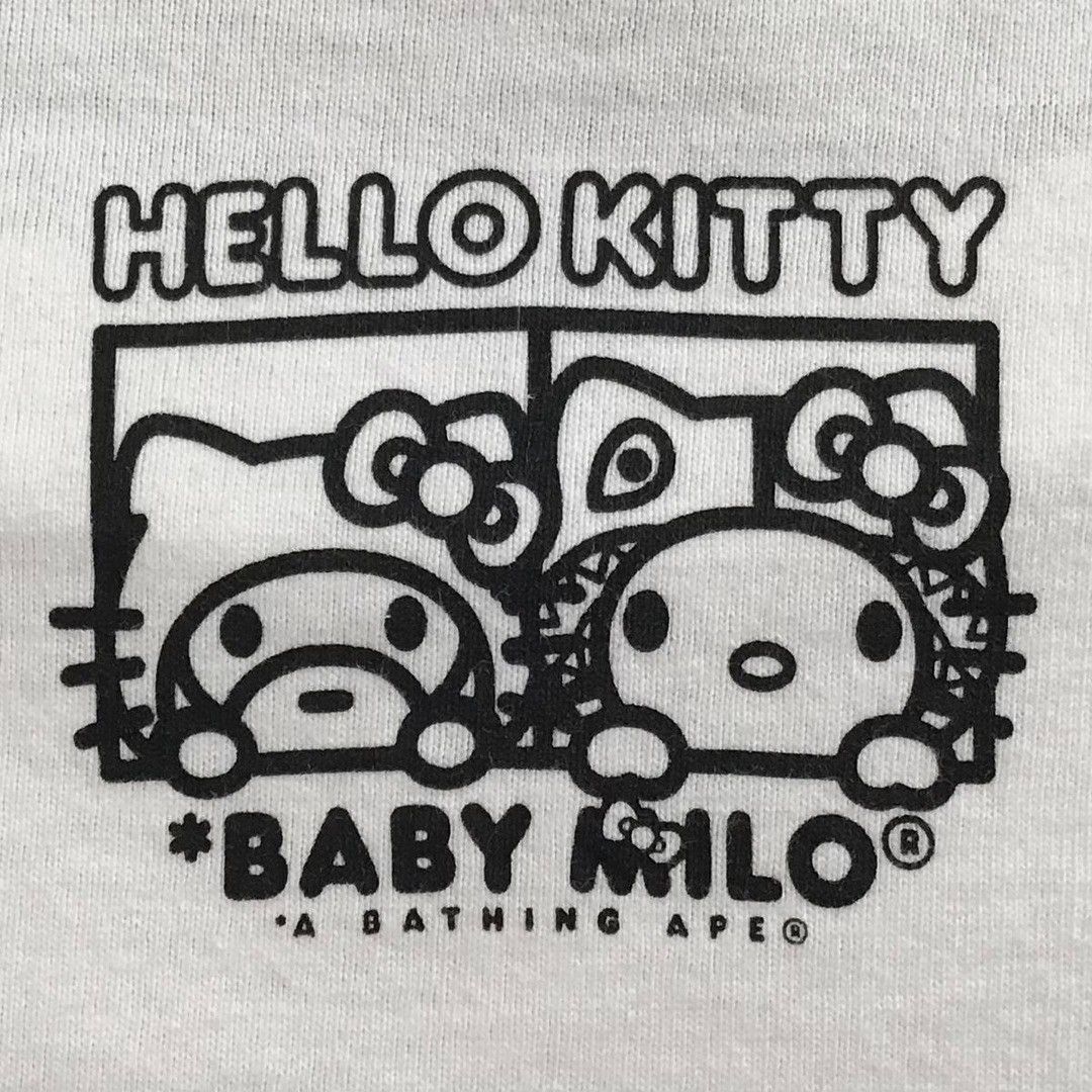Bape BAPE × HELLO KITTY milo shark hoodie T-shirt a bathing ape Size US L / EU 52-54 / 3 - 4 Thumbnail