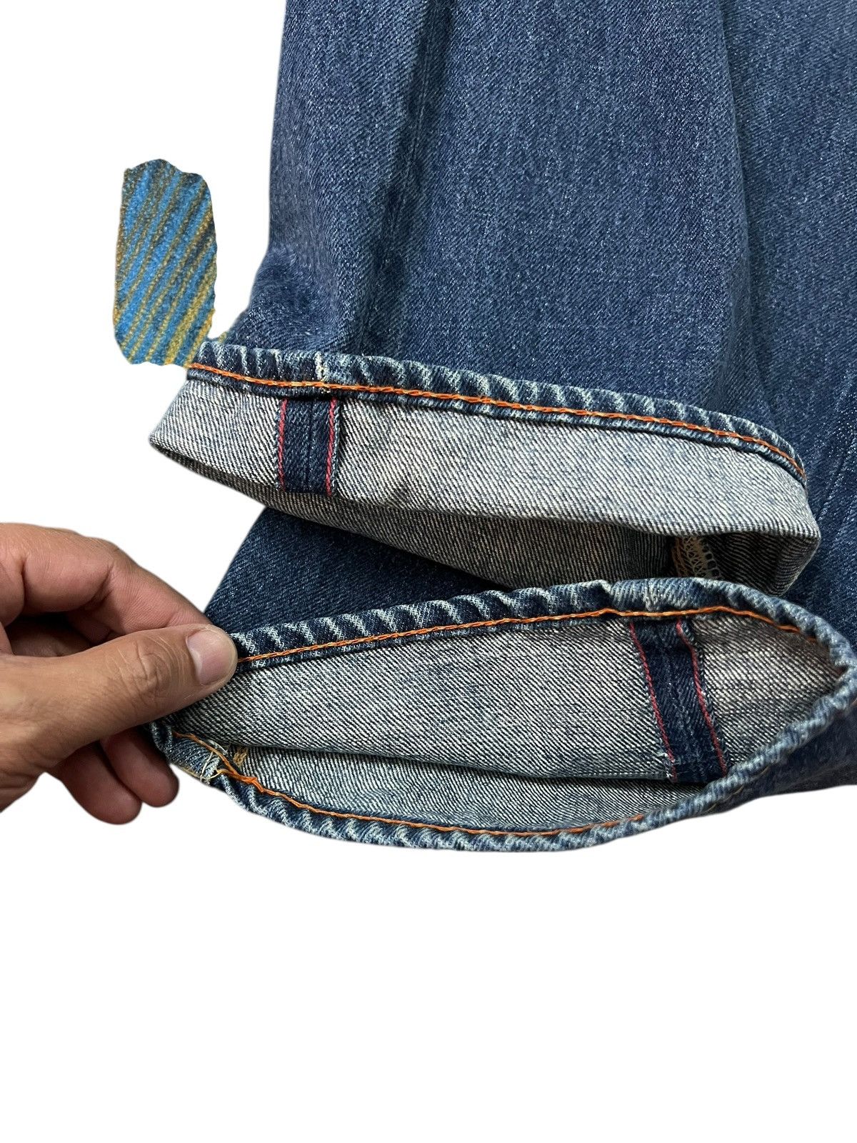 45rpm Vintage 45Rpm Distress Selvedge Jean Japan Size US 28 / EU 44 - 3 Thumbnail