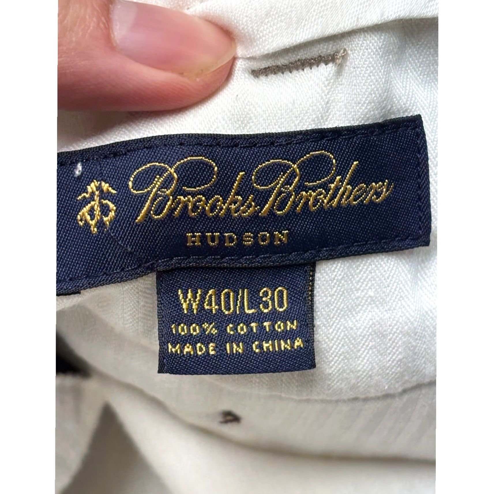 Brooks Brothers Brooks Brothers Hudson Pants Mens 40x30 Corduroy Tan Taupe Cotton Wide Wale Dress Straight Jeans? Size US 40 / EU 56 - 5 Thumbnail