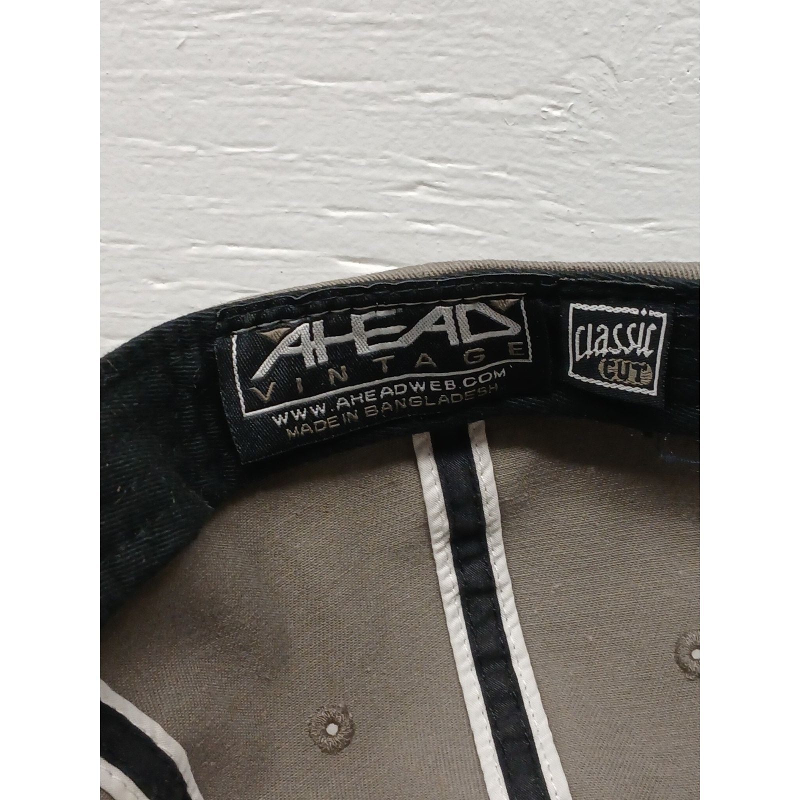 Other Ahead (OSFM) Gray Adjustable Strap Cap Size ONE SIZE - 10 Thumbnail
