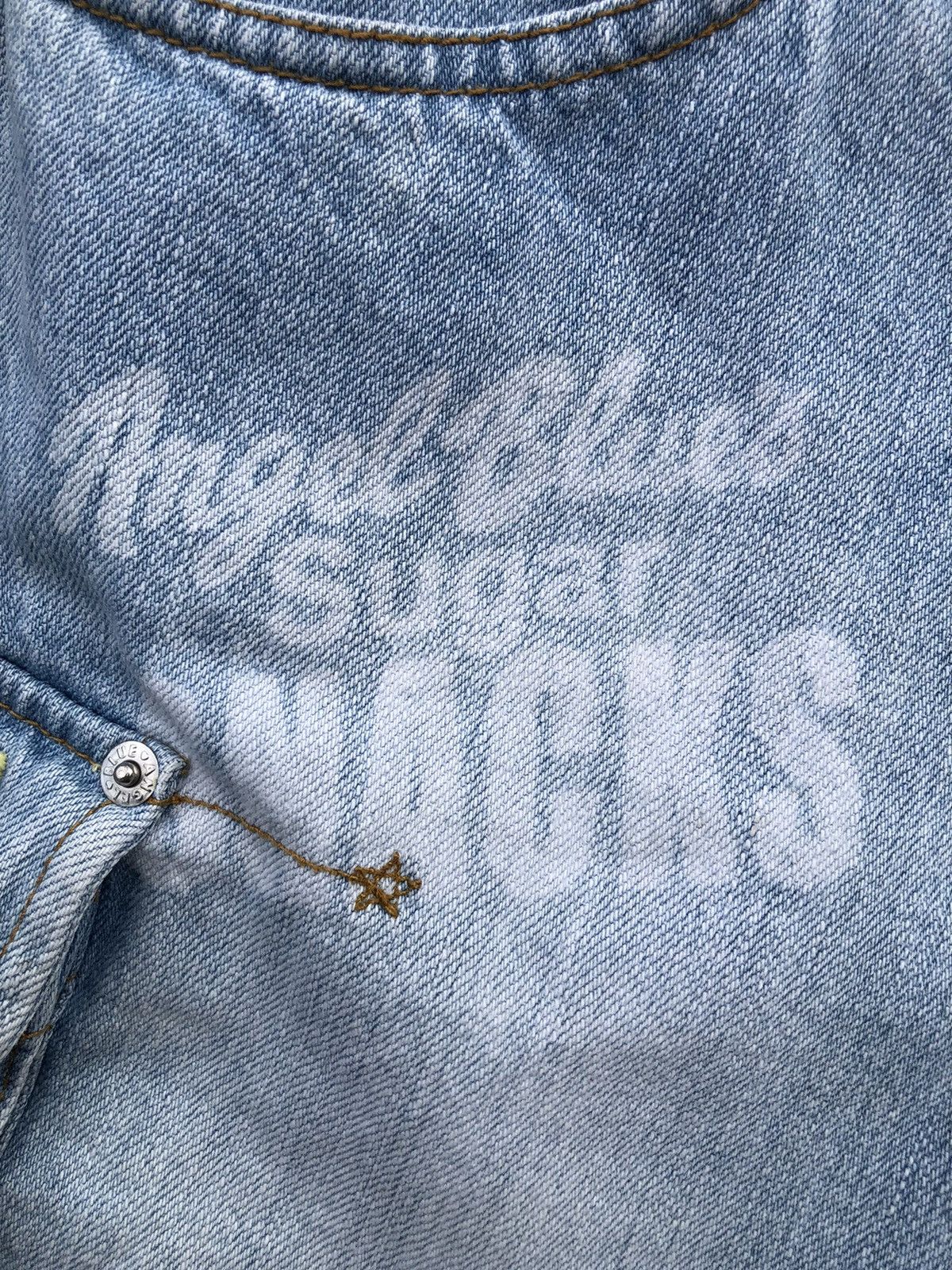 Angel Blue Angel Blue Japanese Hotpants Jeans Denim Distressed Cargo Size 38" / US 16 / IT 52 - 10 Thumbnail
