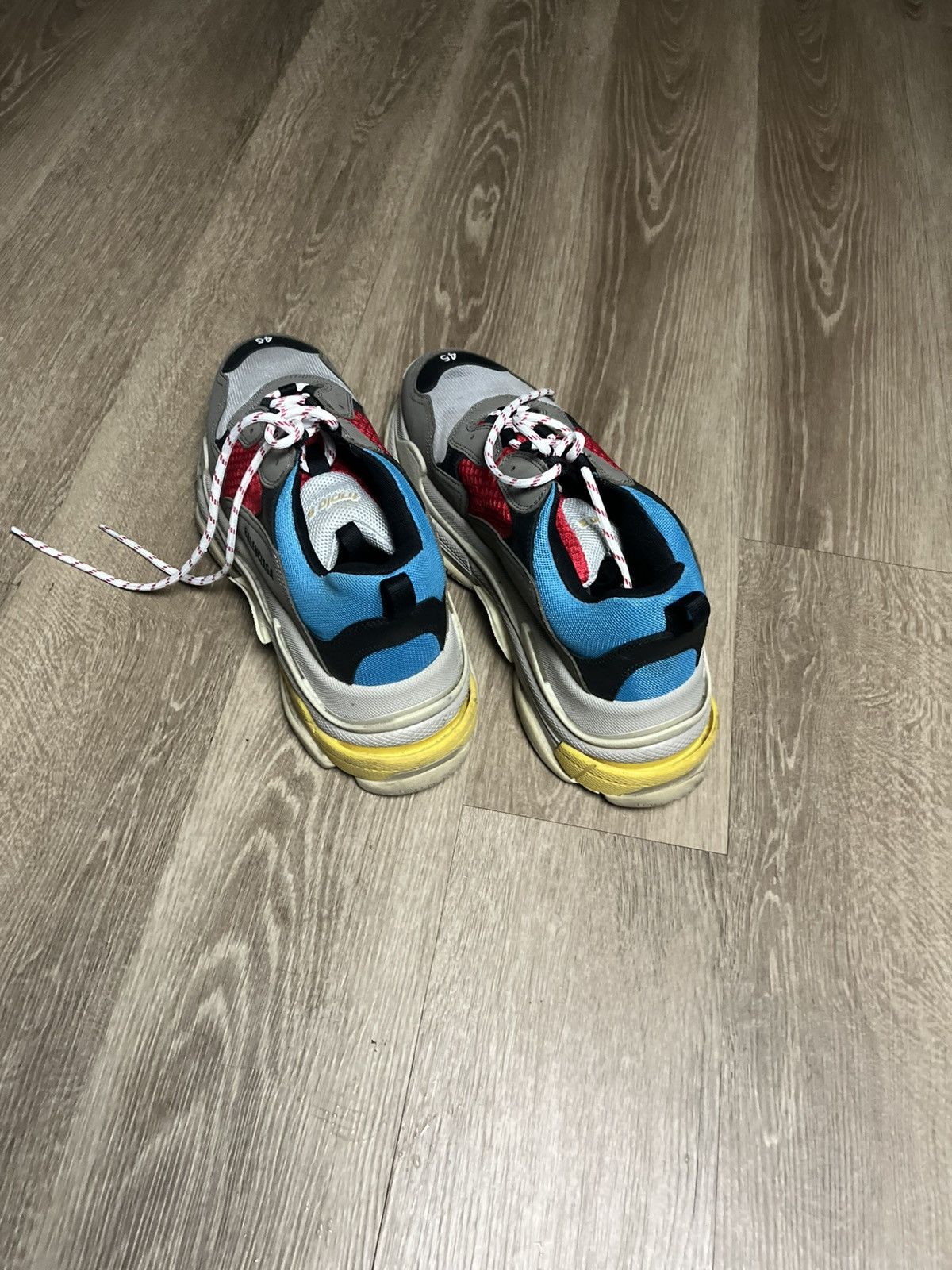 Balenciaga Balenciaga Triple S Sneakers – Size 45 (US 12) Size US 12 / EU 45 - 3 Thumbnail
