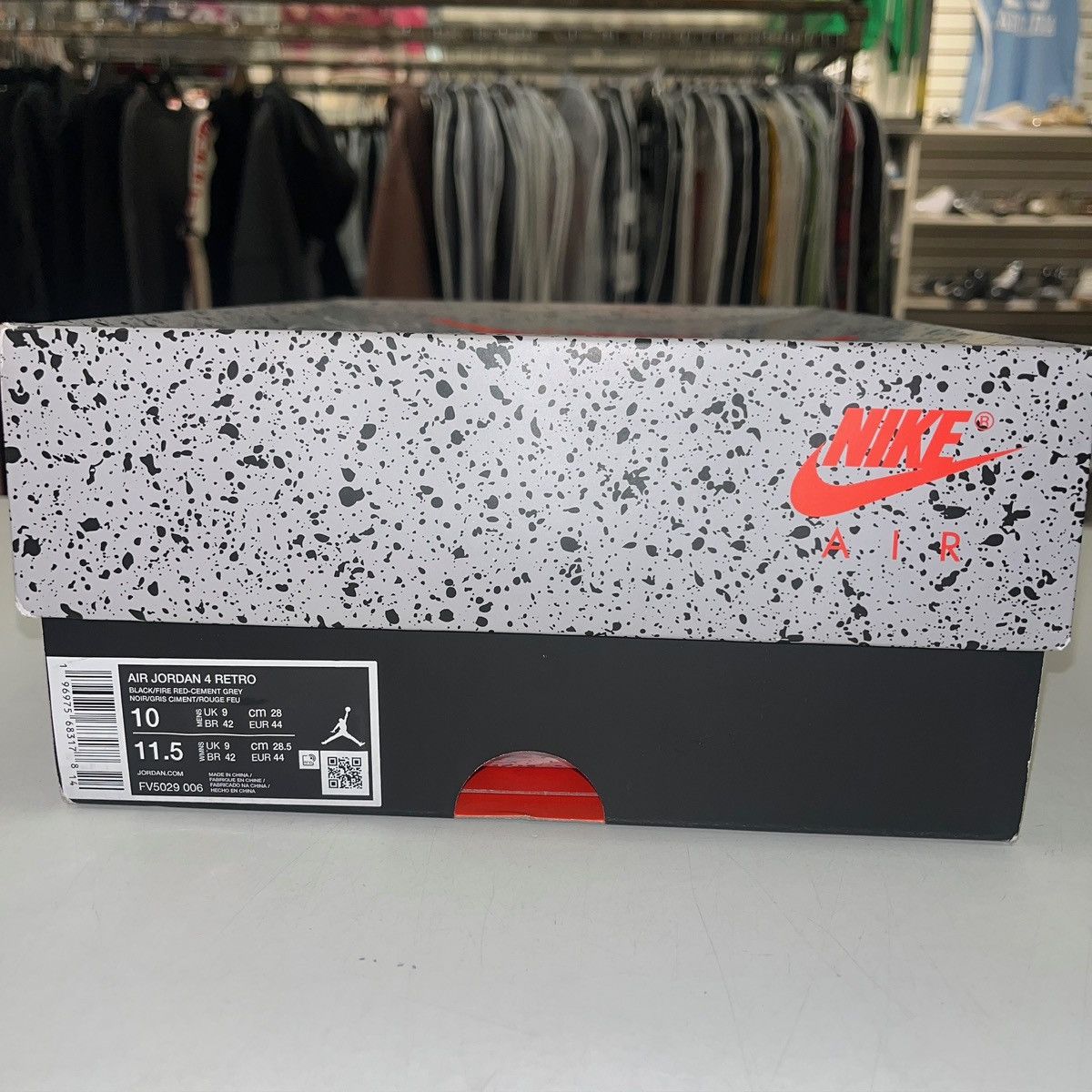 Jordan Brand Size 10 - Air Jordan 4 Retro Bred Reimagined - FV5029-006 Size US 10 / EU 43 - 7 Thumbnail