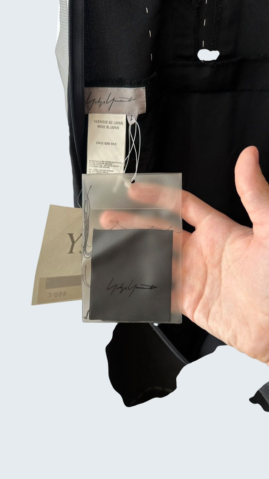 Yohji Yamamoto Yohji Yamamoto SS2000 Runway Backless Silk Stitch Dress Size S / US 4 / IT 40 - 19 Thumbnail