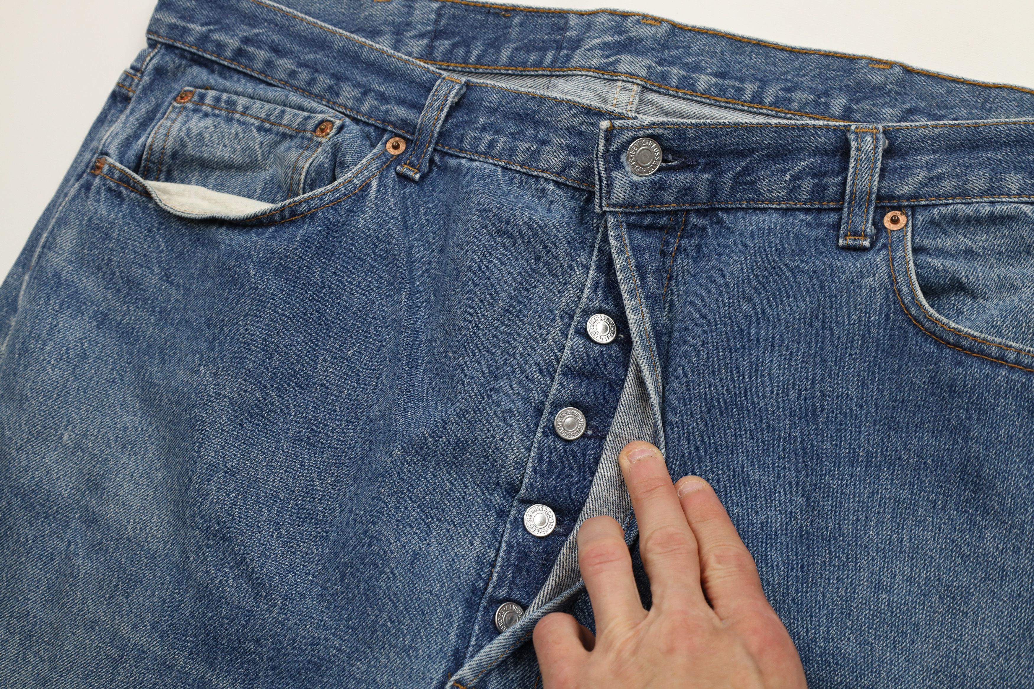 Levi's Vintage 90s Levis 501xx Button Fly Original Fit Jeans USA Size US 42 / EU 58 - 6 Thumbnail