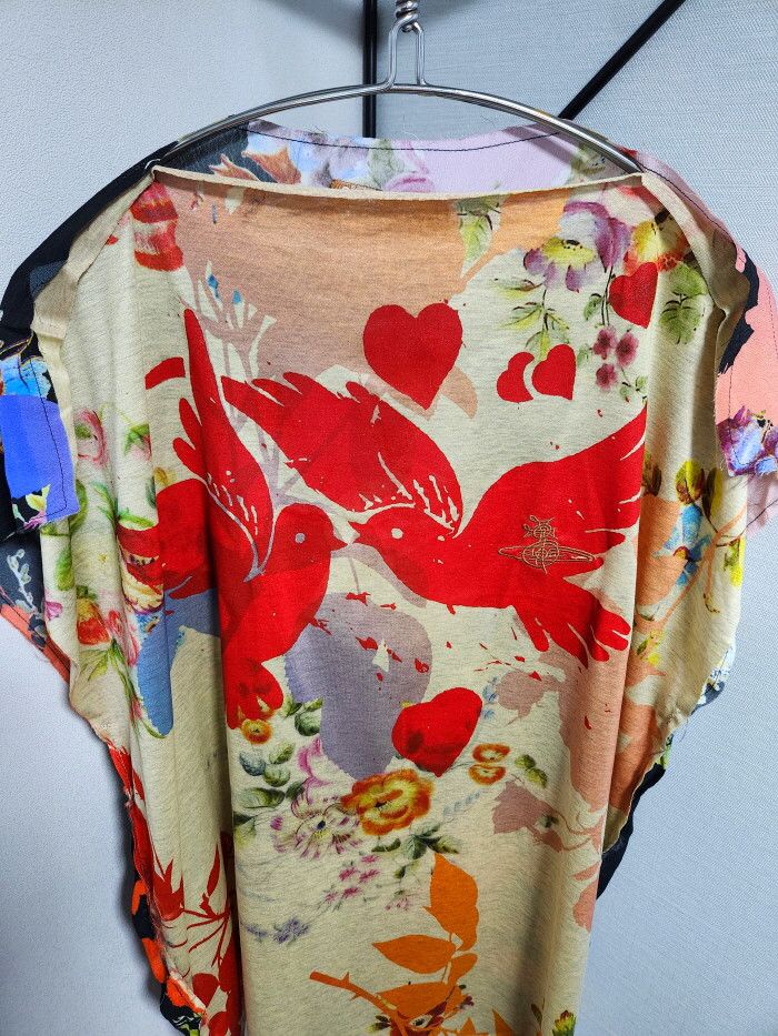 Vivienne Westwood VIVIENNE WESTWOOD 2 different fabrics Double square t shirt Size ONE SIZE - 3 Thumbnail