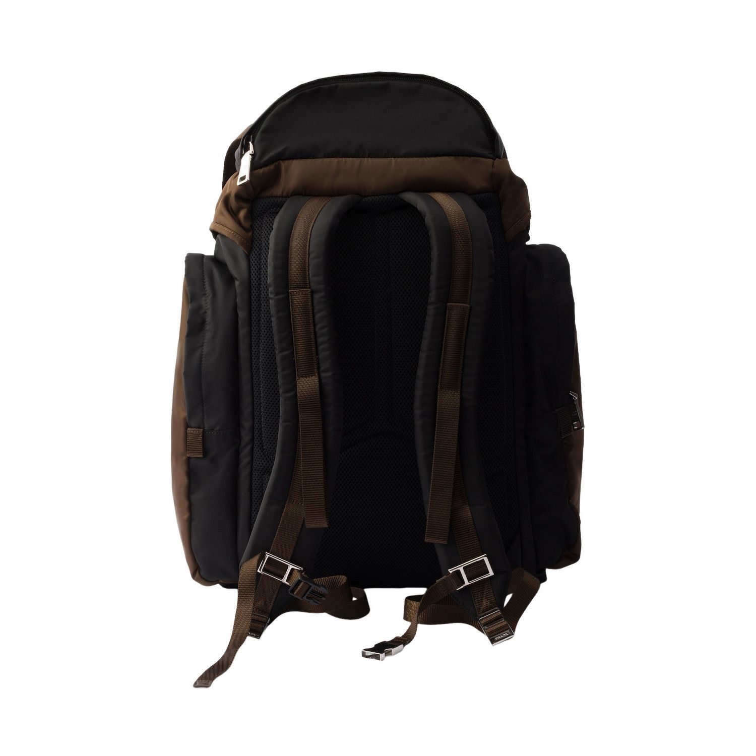 Prada PRADA $4500 Black/Burnt Backpack New & Authentic Size ONE SIZE - 3 Thumbnail