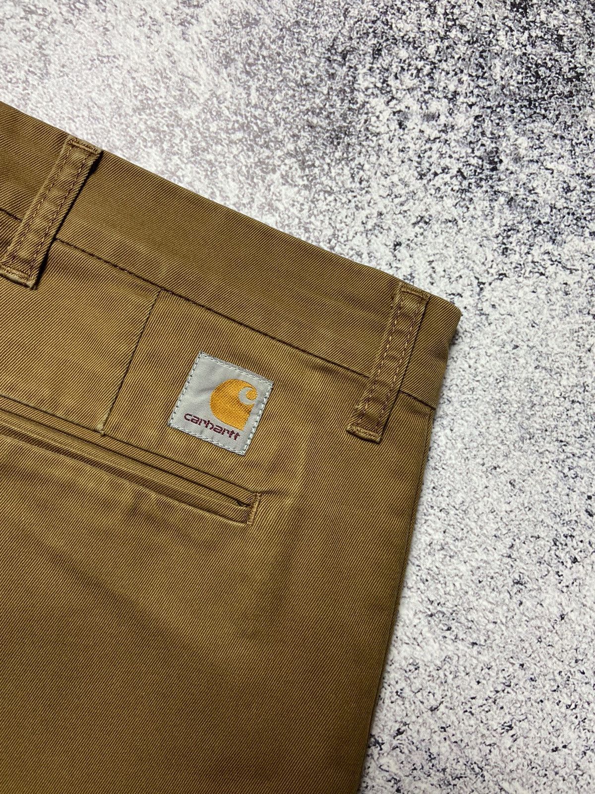 Carhartt × Designer Carhartt Sid Chinos Pants Rare Street Skate Style Fashion Size US 32 / EU 48 - 4 Thumbnail