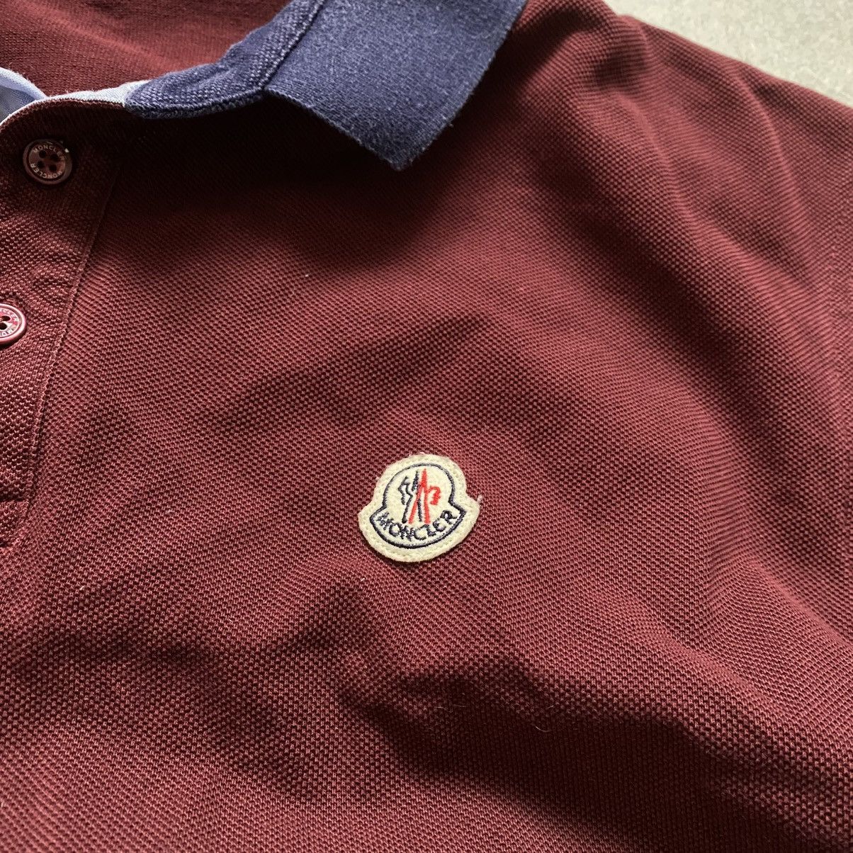 Moncler Polo Moncler Maglia T-shirt Vintage Size XL Size US XL / EU 56 / 4 - 3 Thumbnail