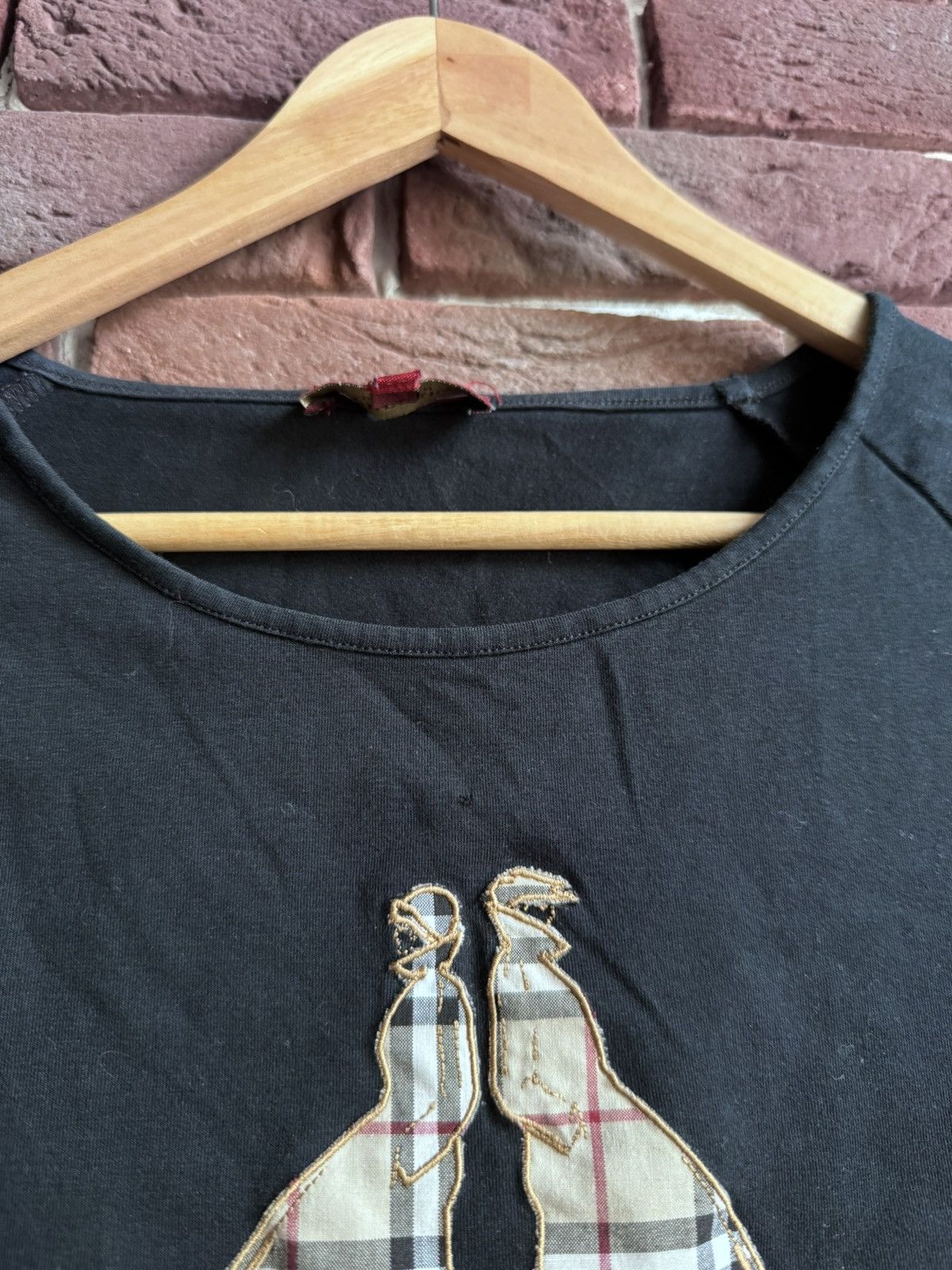 Burberry Vintage Burberry London Nova Check Luxury Brand Tshirt Size M / US 6-8 / IT 42-44 - 5 Thumbnail