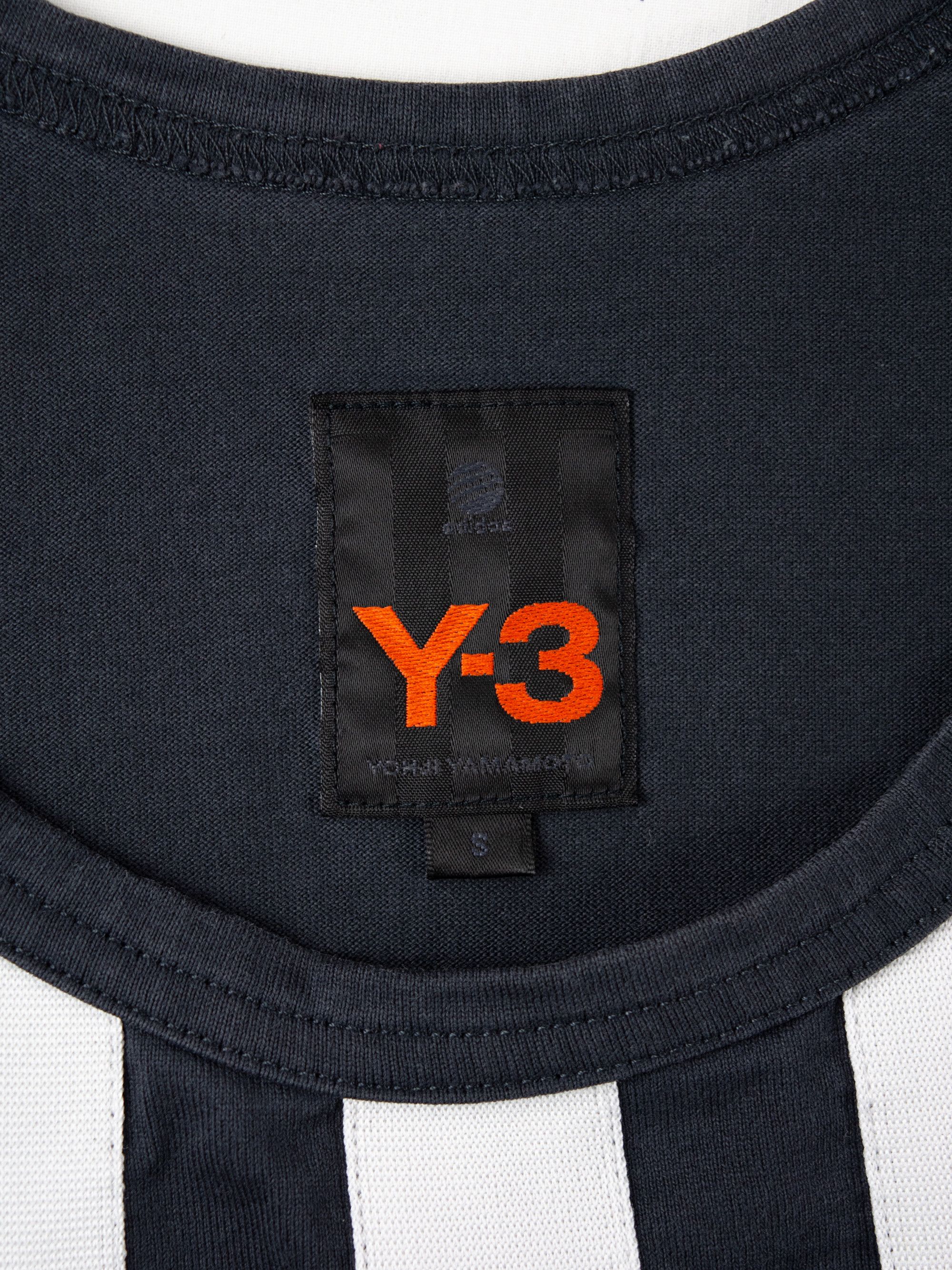 Y-3 Y-3 - S/S 2003 - men's three stripes tank top Size US S / EU 44-46 / 1 - 6 Thumbnail