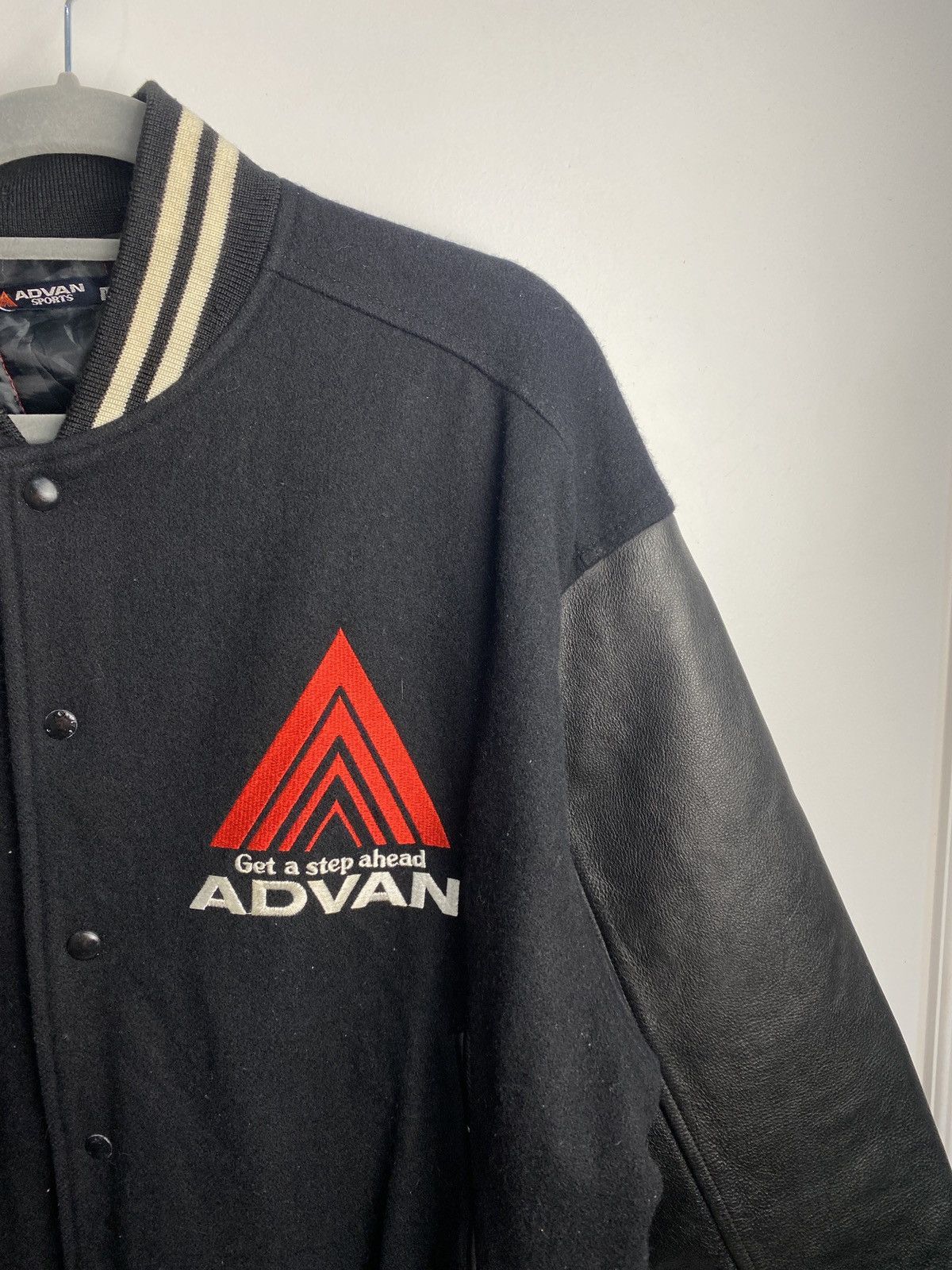 Japanese Brand 90s Advan Motorsport Varsity Jacket Size US L / EU 52-54 / 3 - 6 Thumbnail