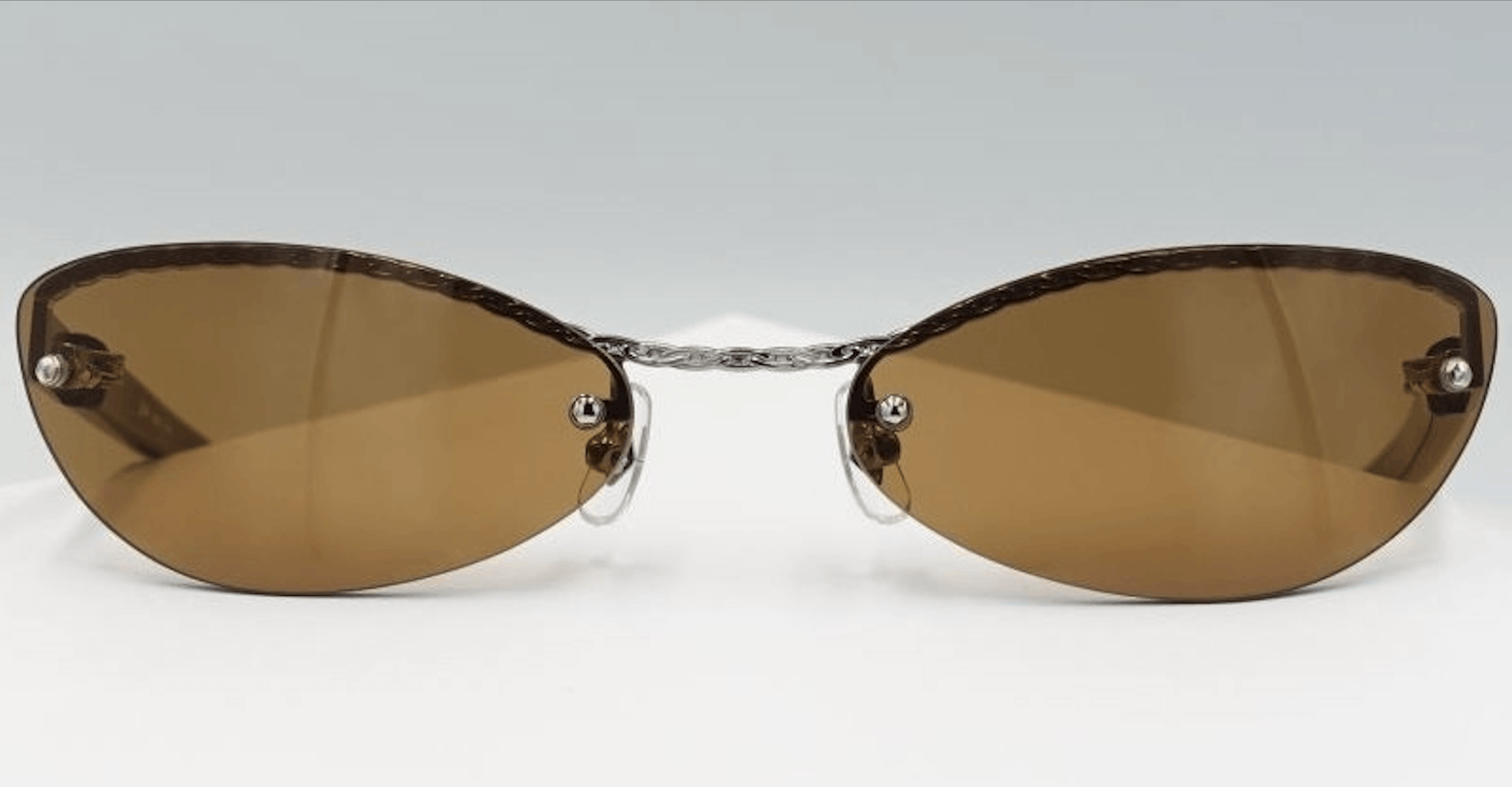 Jean Paul Gaultier Jean Paul Gaultier JPG Vintage Sunglasses Half Rimless Size ONE SIZE - 2 Thumbnail