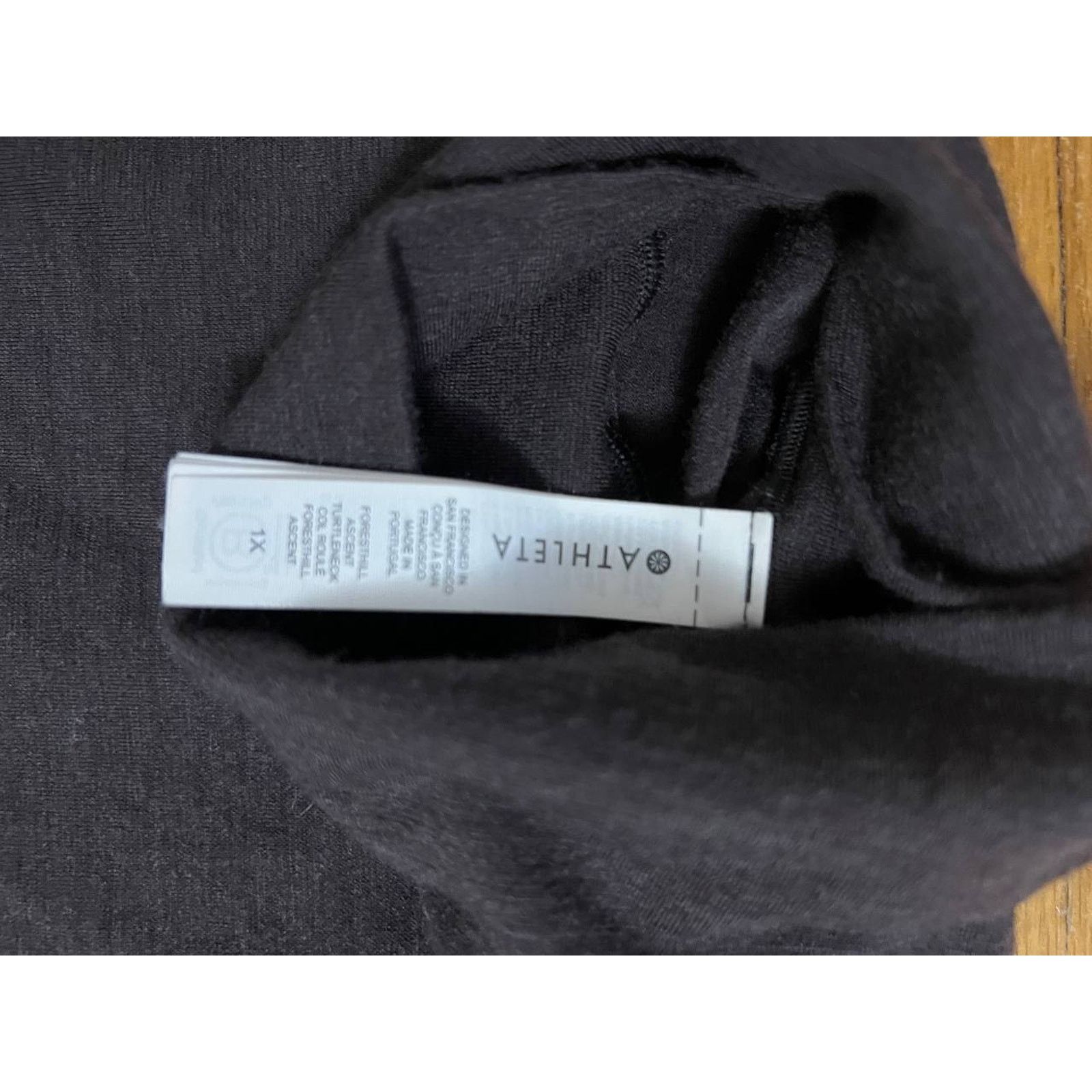 Athleta ATHLETA Turtleneck Brown Top Wool Blend Sweater 1X A001954 Size US XL / EU 56 / 4 - 5 Thumbnail