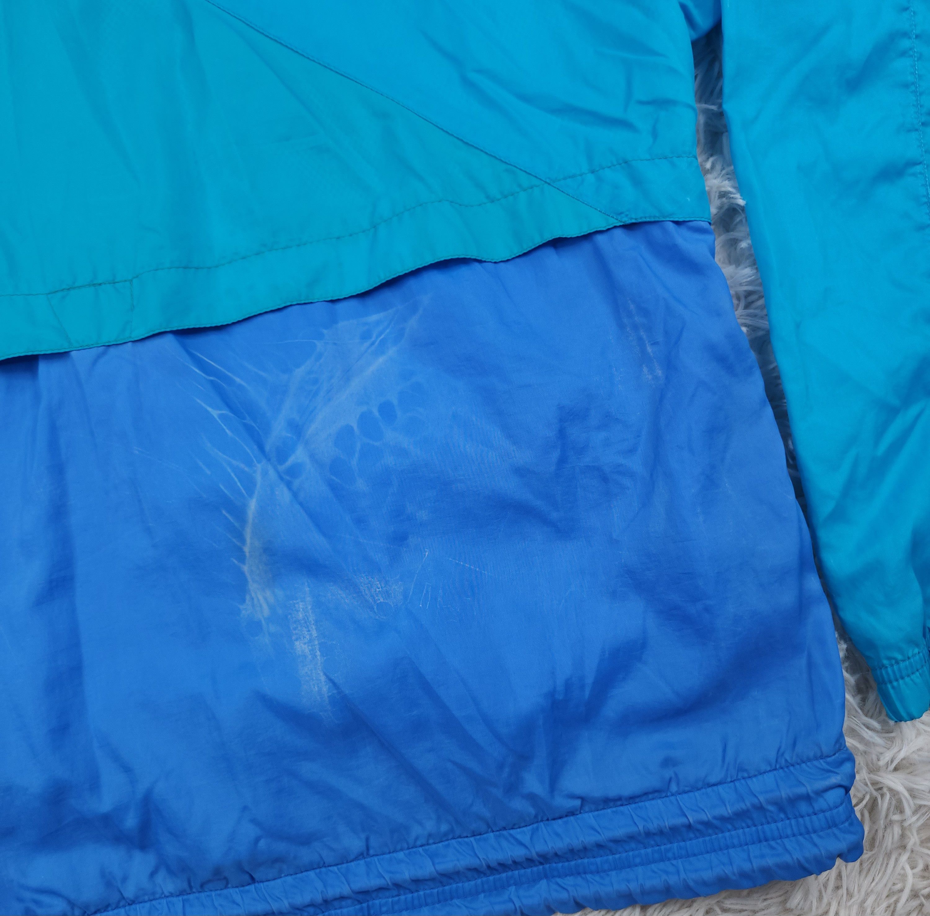 Nike Vintage Nike 1/4 zip windbreaker hoodied jacket Size US M / EU 48-50 / 2 - 10 Thumbnail