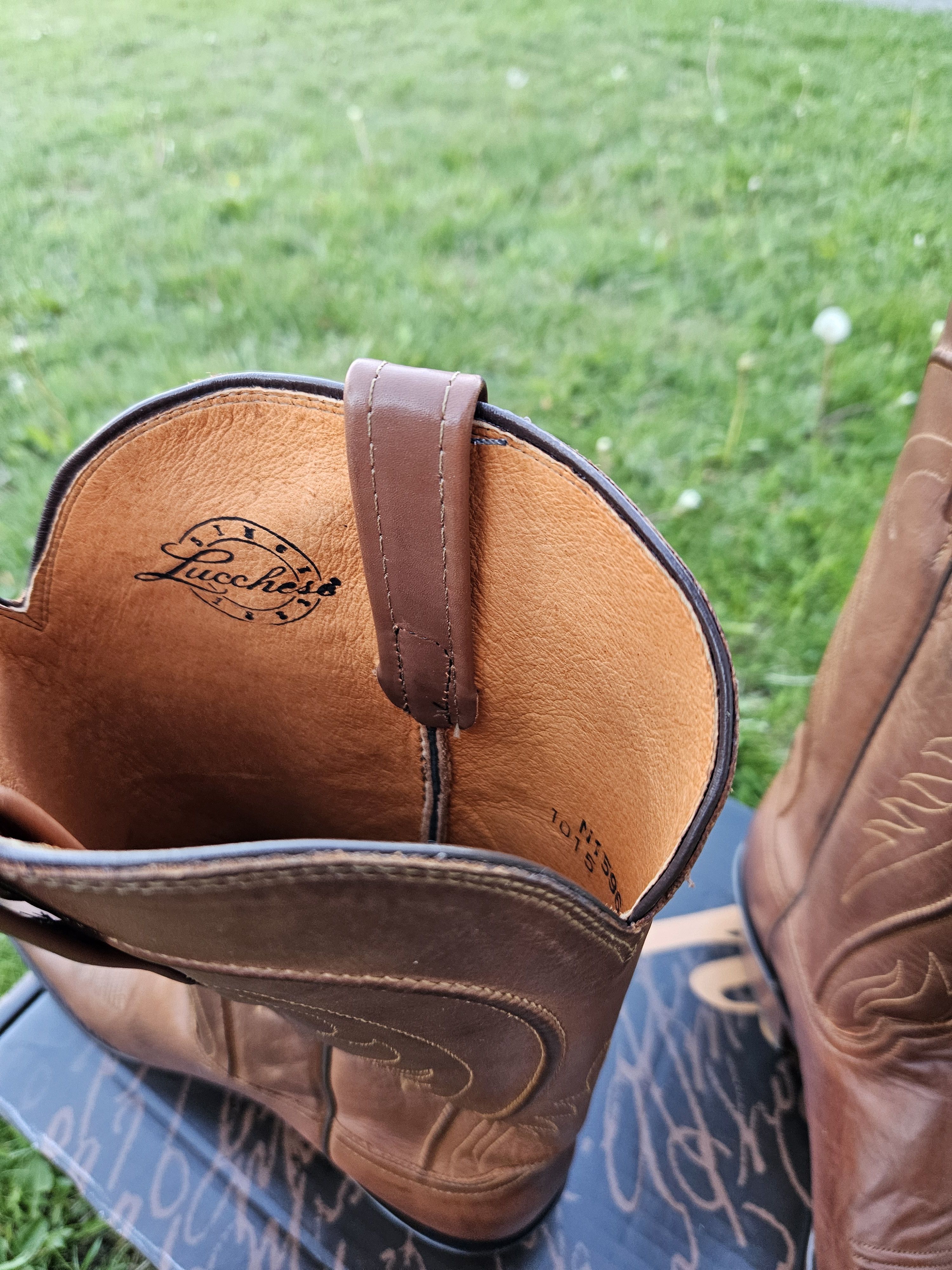 Lucchese Lucchese Bart Ranch Hand leather boots Size US 9 / EU 42 - 3 Thumbnail