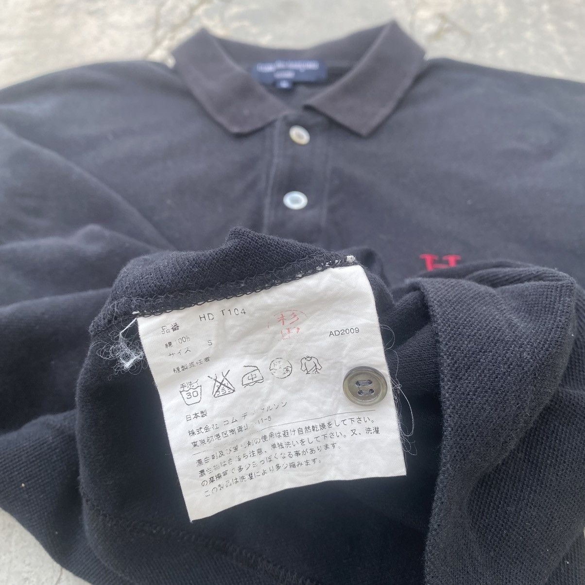 Comme des Garcons AD2009 Comme Des Garcons Homme Polo shirt Size US S / EU 44-46 / 1 - 5 Thumbnail
