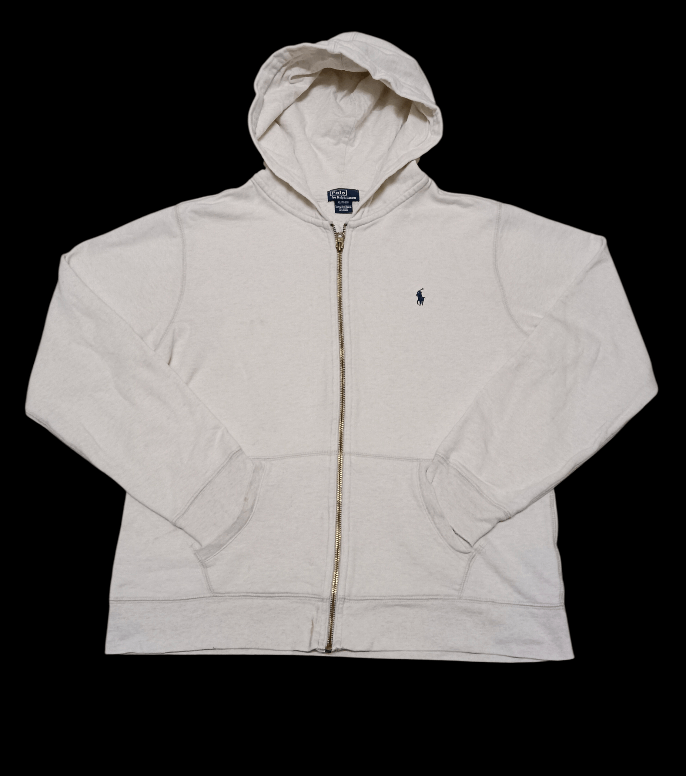 Polo Ralph Lauren Polo Ralph Lauren Small Pony Zipper Up Hoodie Size US M / EU 48-50 / 2 - 1 Thumbnail