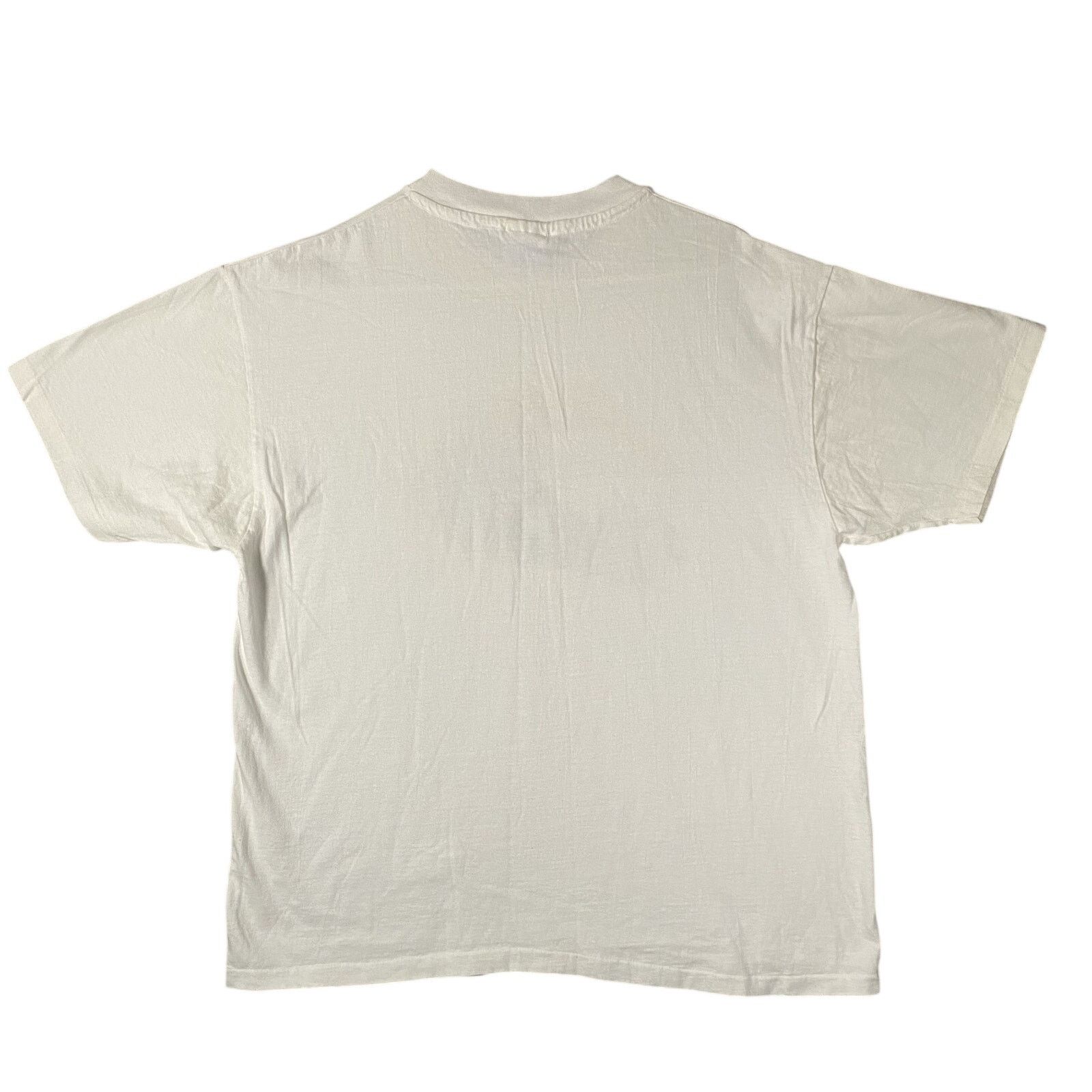 Other Vtg Kansas City Joel 2:28 Jean Shen Bible Art Shirt White XL Size US XL / EU 56 / 4 - 4 Thumbnail