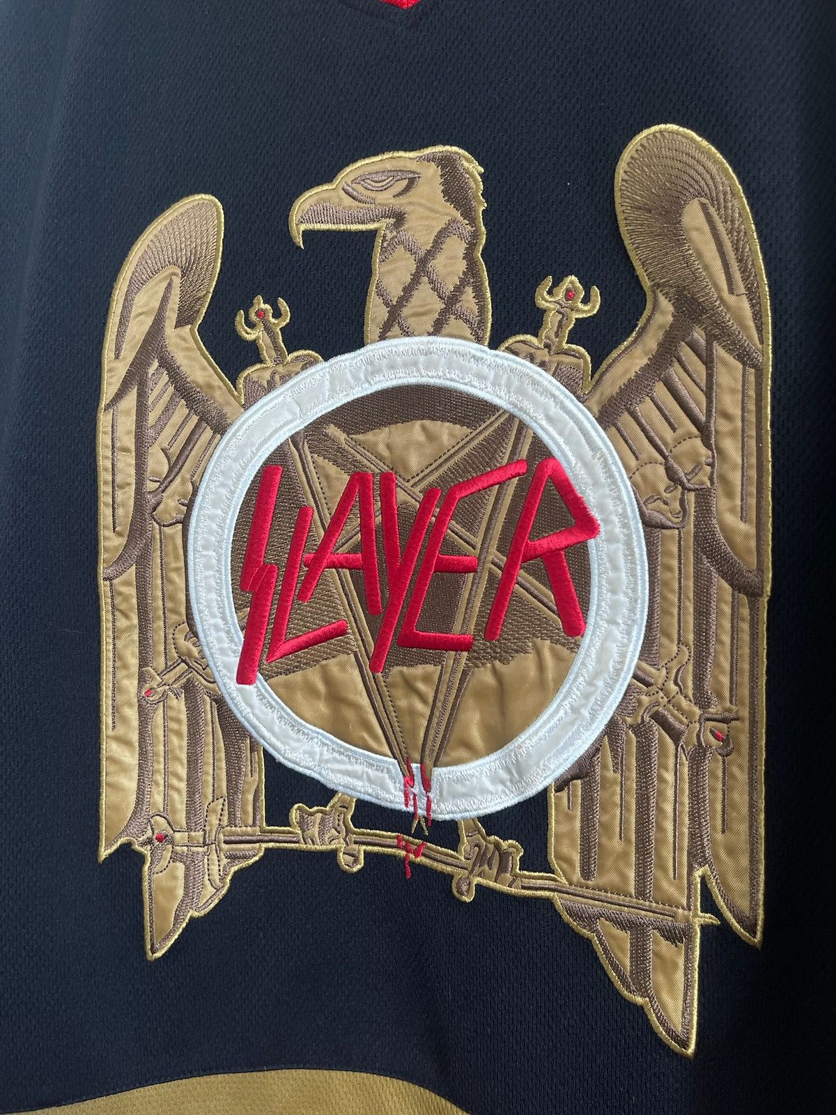 Band Tees Vintage Slayer NHL Jersey Longsleeve Size US M / EU 48-50 / 2 - 4 Thumbnail
