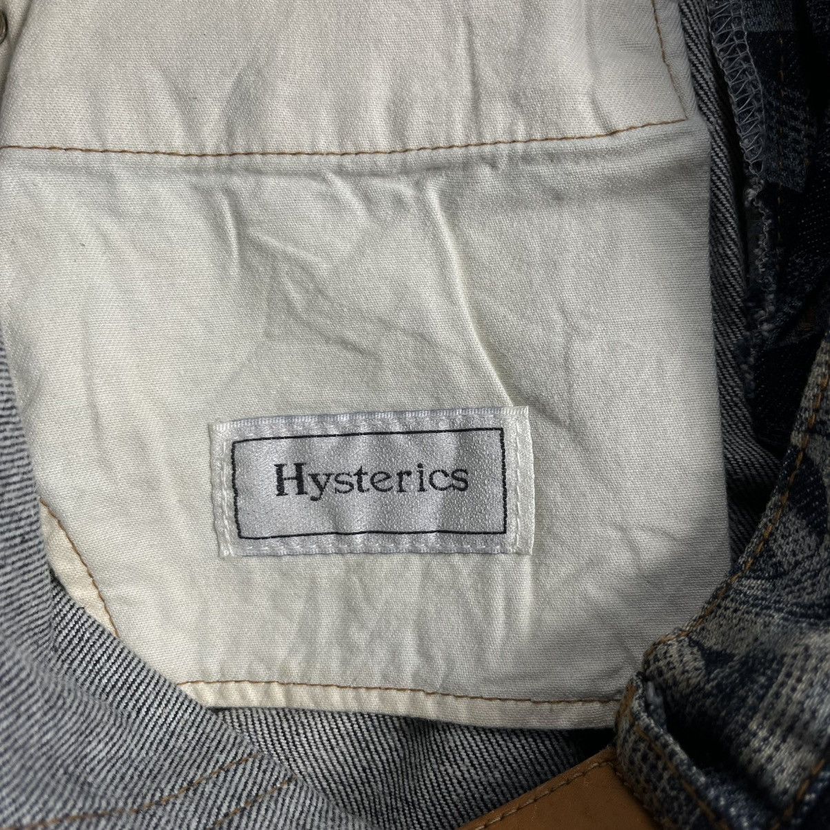 Hysteric Glamour Archive SS99 Hysteric Glamour Snake flared denim pants Size US 28 / EU 44 - 10 Thumbnail