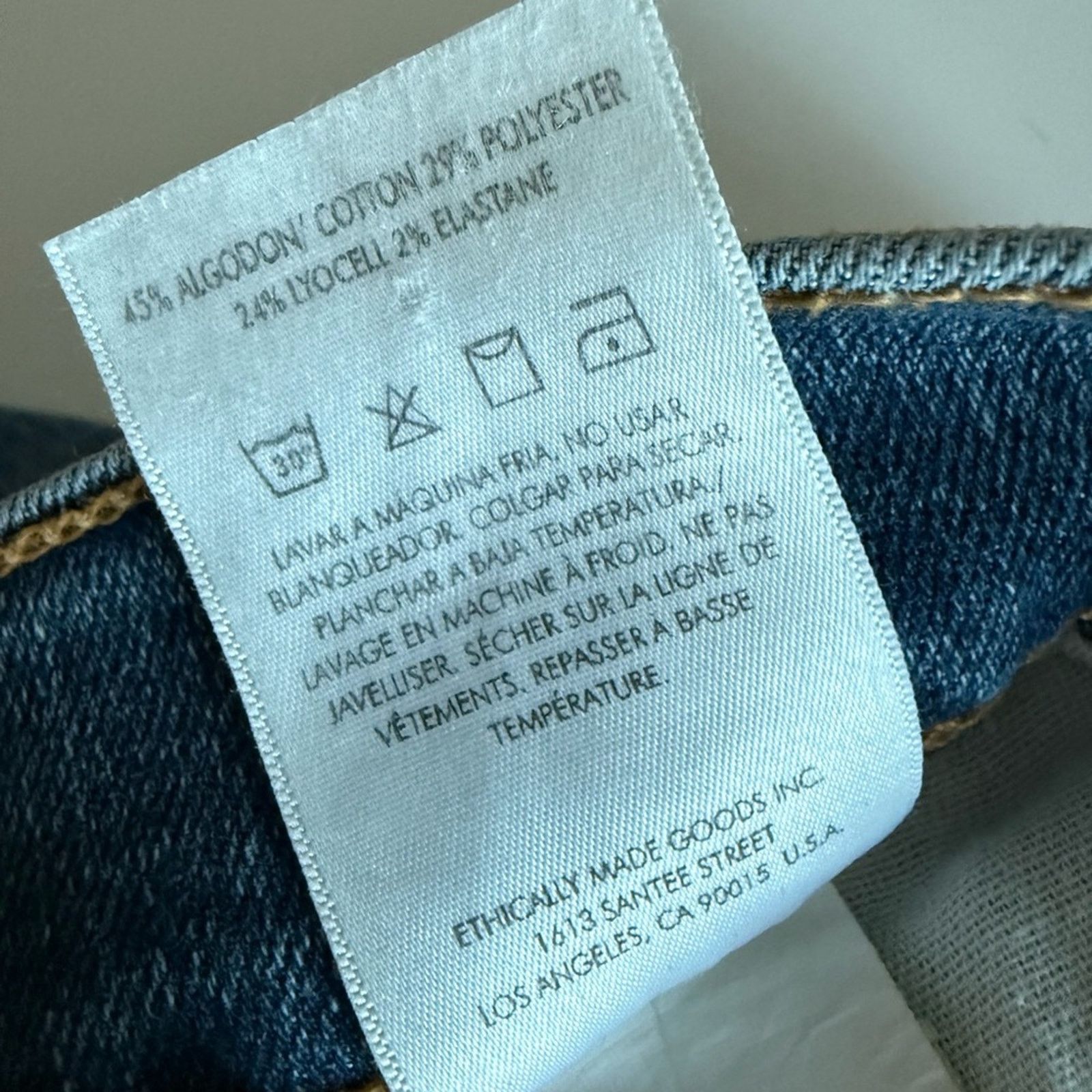 ETICA New Etica Denim Anya High Rise Modern Flare - 26 - $228 Size 26" / US 2 / IT 38 - 12 Thumbnail