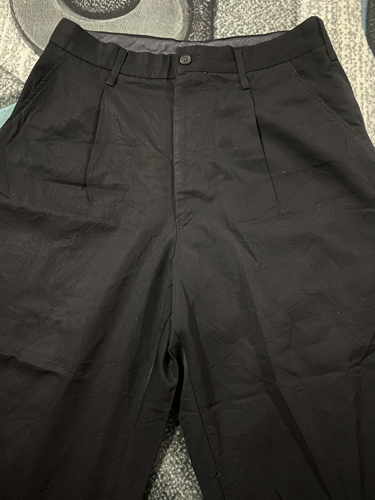 Y's for Men Vintage Yohji Yamamoto Cropped Casual Pants Size US 31 - 3 Thumbnail