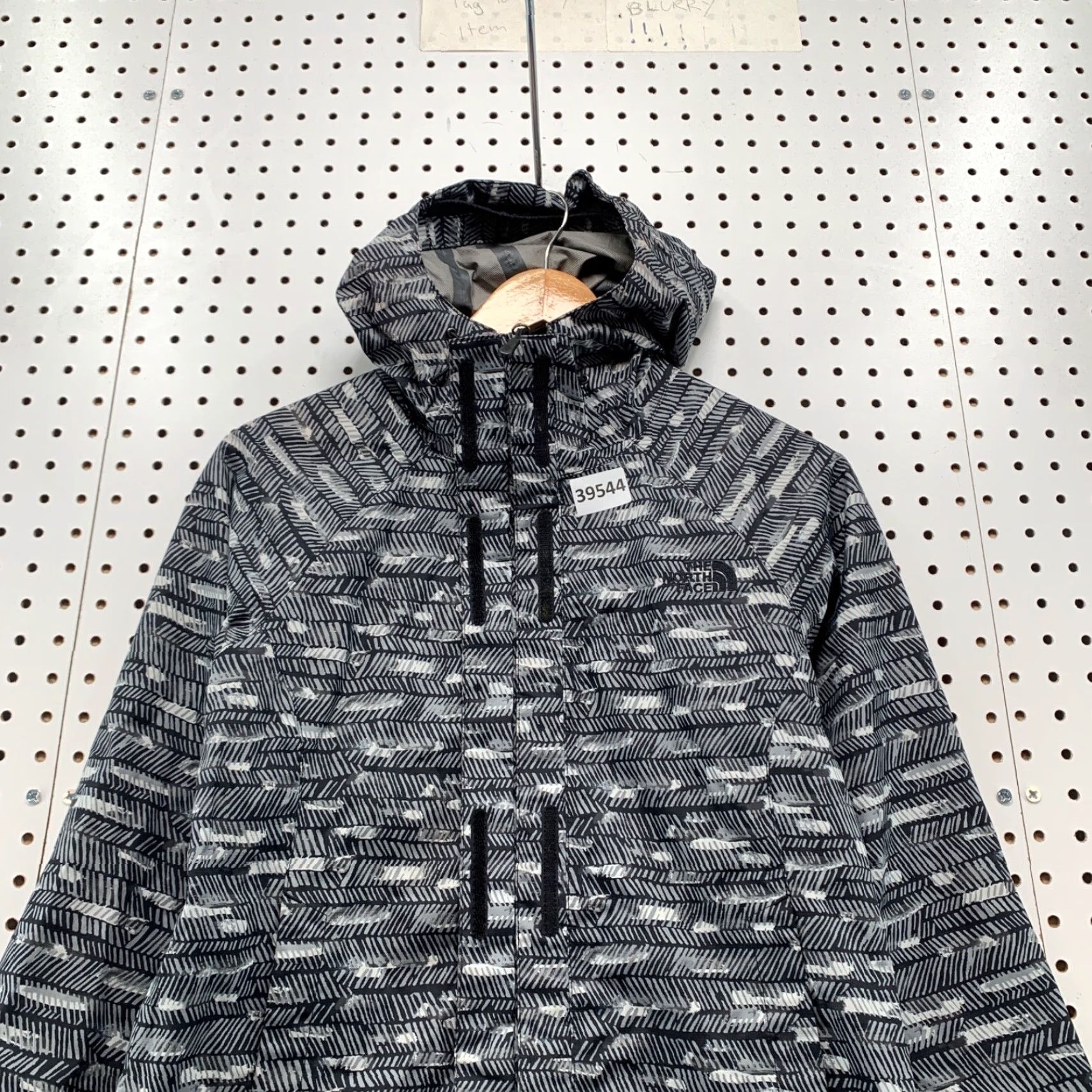 The North Face The North Face Rain Jacket Womens XS Black White Lightweight Waterproof Hooded Size XS / US 0-2 / IT 36-38 - 6 Thumbnail
