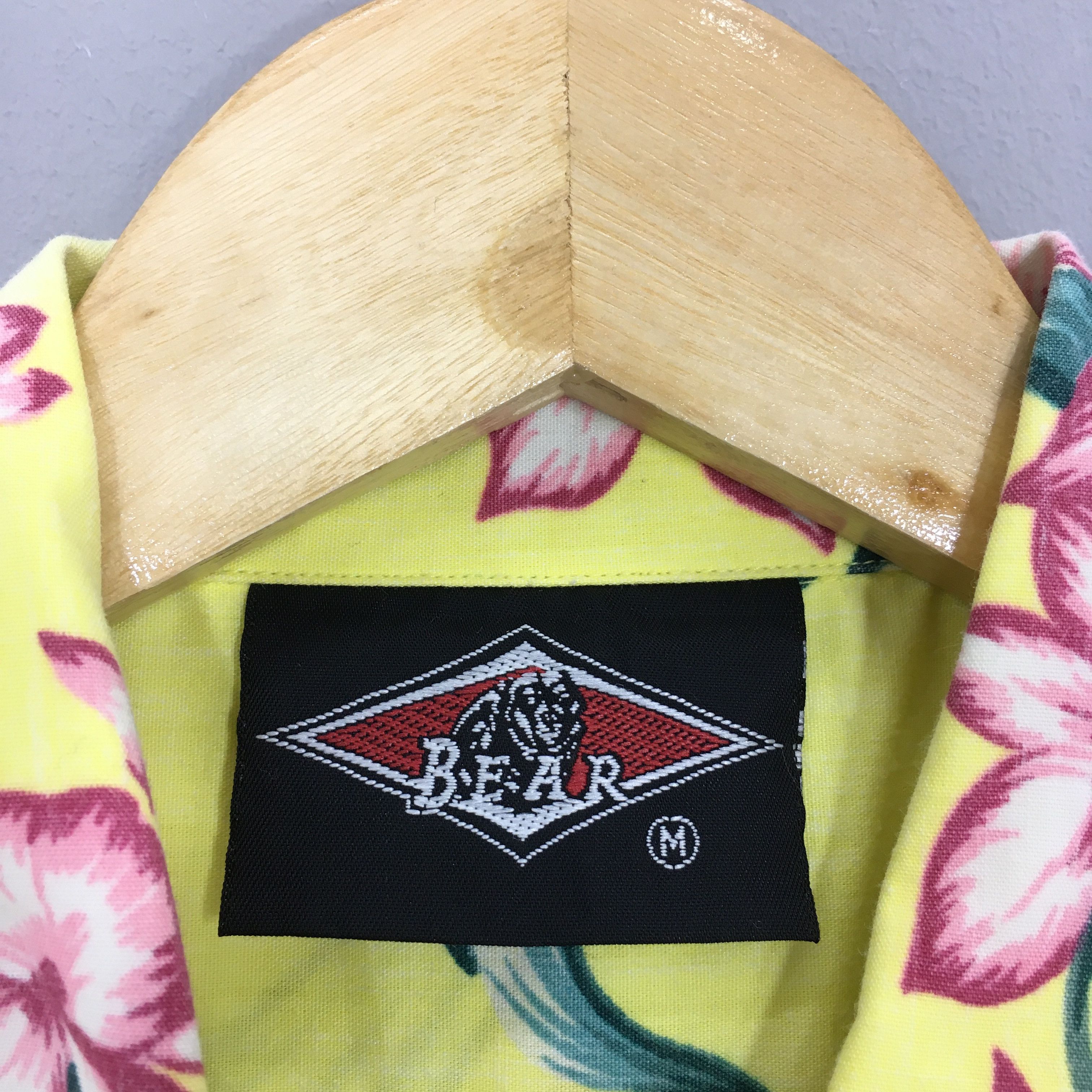 Other Vintage Bear Surfboards Hawaiian Aloha Tropical Shirt Large Size US L / EU 52-54 / 3 - 5 Thumbnail