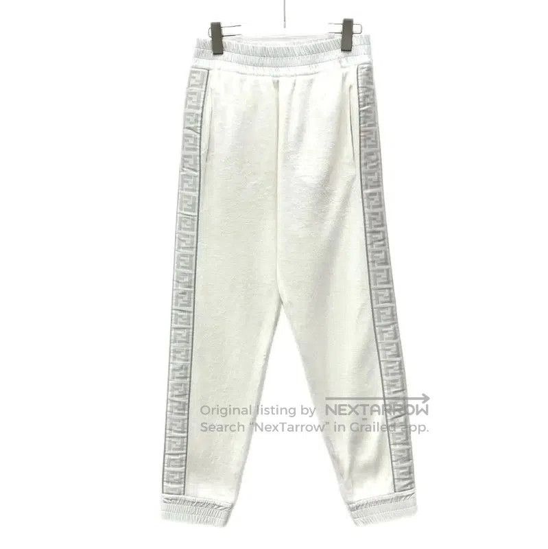 Fendi Fendi White Cotton Casual Pants for Women . Size 23" - 1 Thumbnail