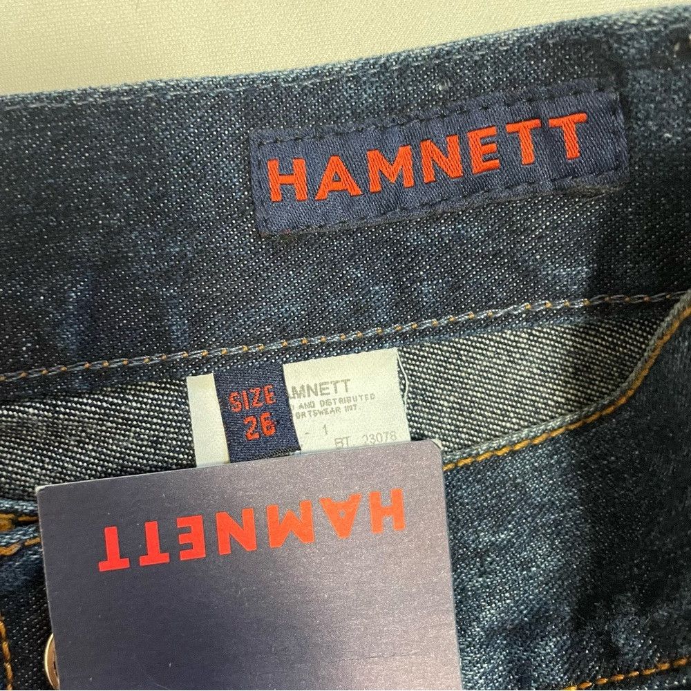 Katharine Hamnett London NWT New Hamnett Straight Leg Jeans Made In Italy Size 26 Size 26" / US 2 / IT 38 - 8 Thumbnail
