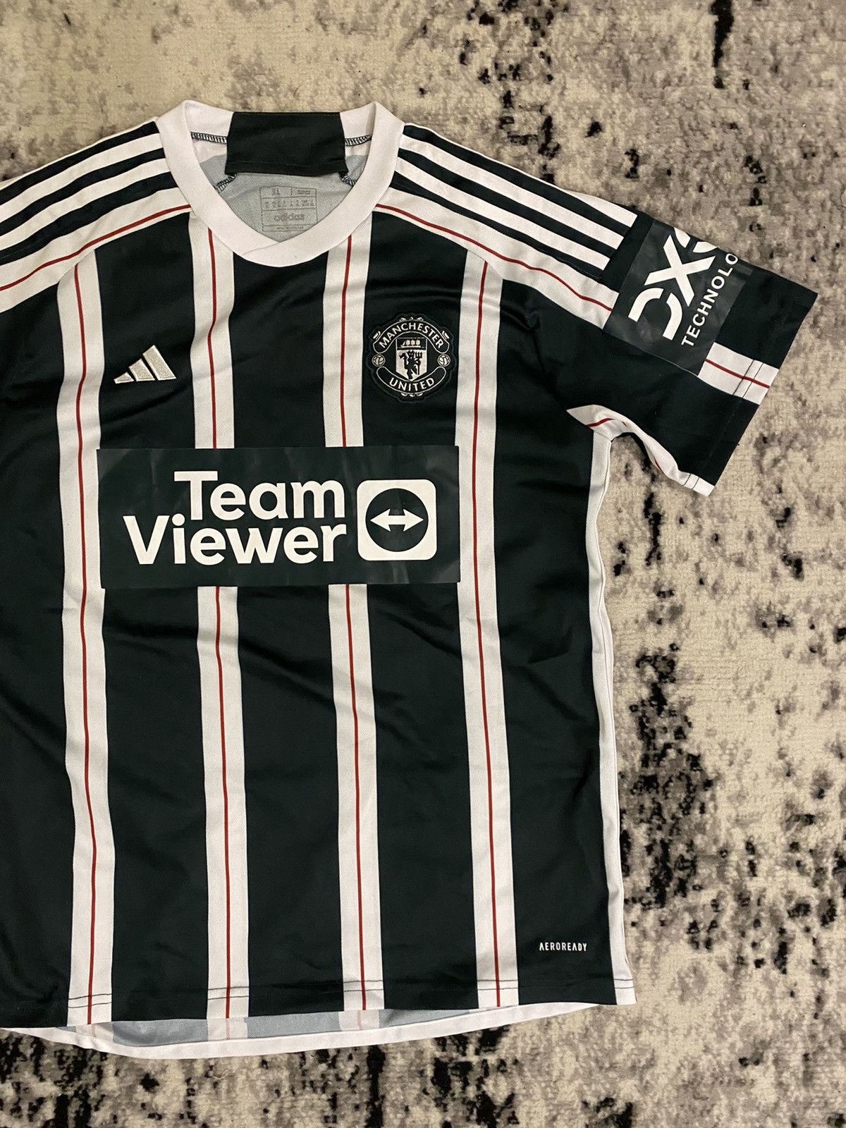 Vintage Manchester United 3 Kit Jersey 20/21 L Size Vintage Retro Size US L / EU 52-54 / 3 - 2 Thumbnail