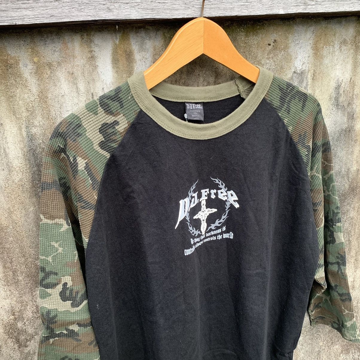 14th Addiction DJ FREE TRIBAL DESIGN POEM REGLAN CAMO LONGSLEEVE Size US L / EU 52-54 / 3 - 7 Thumbnail