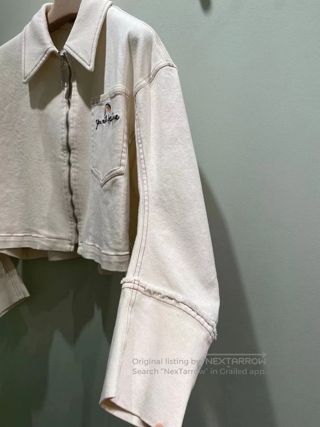 Miu Miu Miumiu Women's Casual Denim Jacket. Size M / US 6-8 / IT 42-44 - 5 Thumbnail