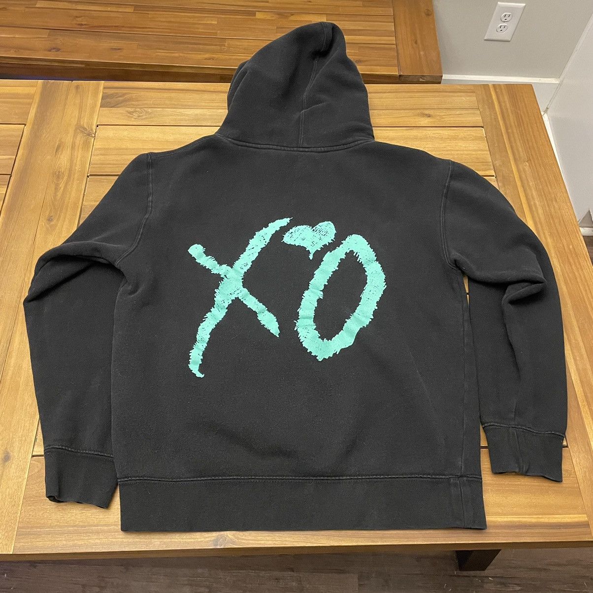 The Weeknd x Futura XO Legend of the Fall Starboy shops Tour Merch Hoodie in Black L